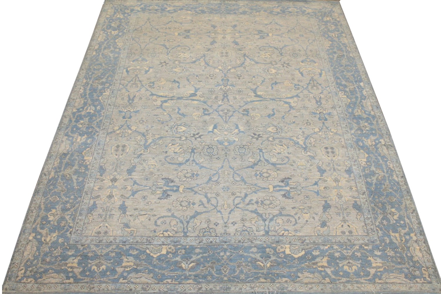 8x10 Traditional Hand Knotted Wool Area Rug - MR028374