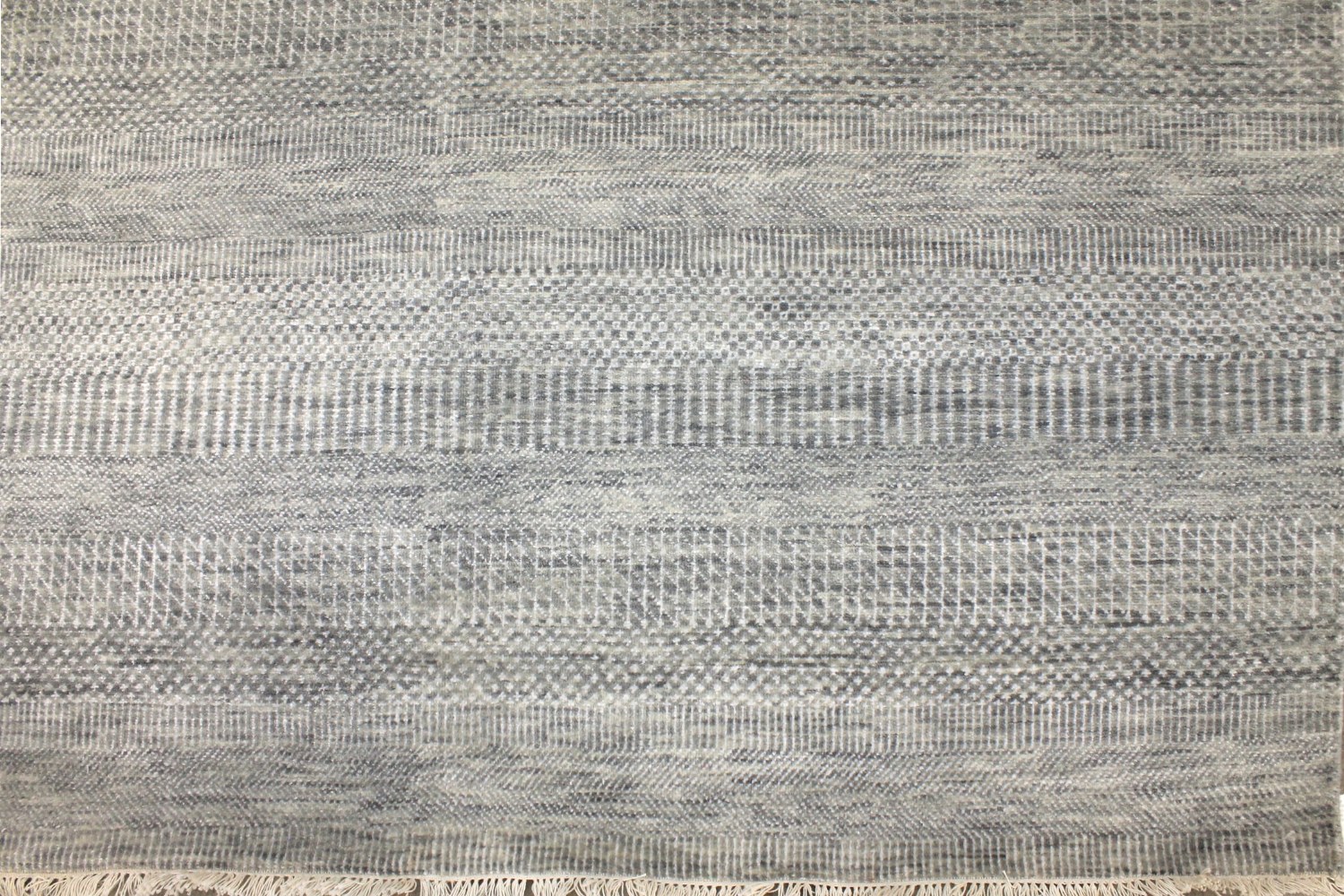 6x9 Casual Hand Knotted Wool Area Rug - MR028384