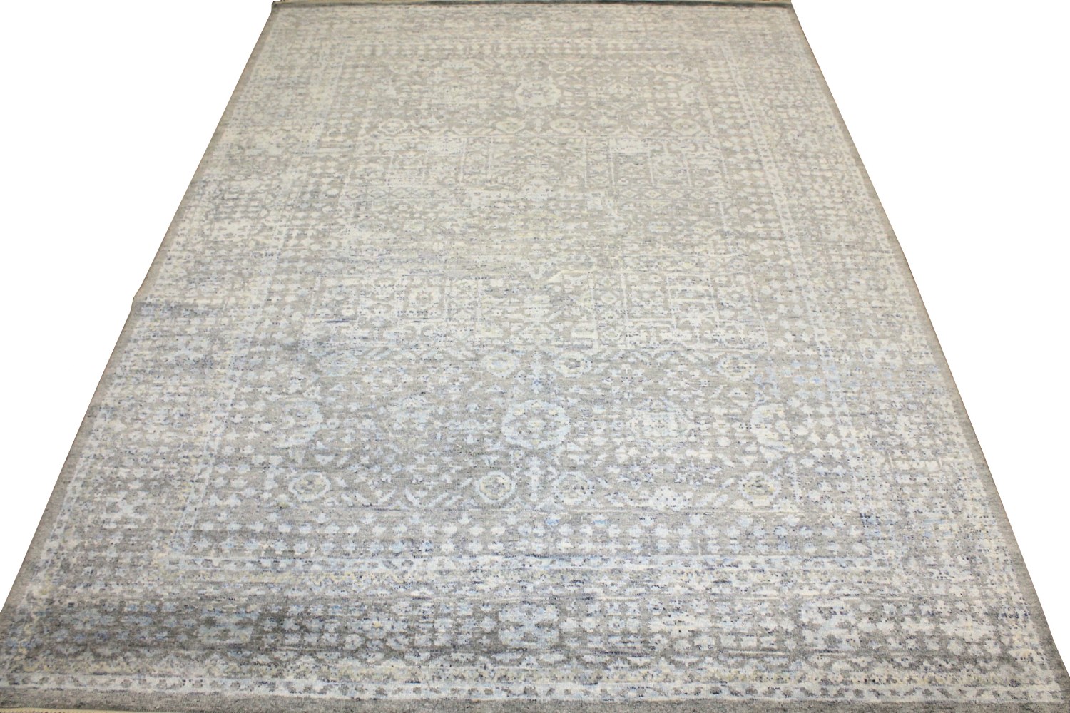 9x12 Oushak Hand Knotted Wool Area Rug - MR028397