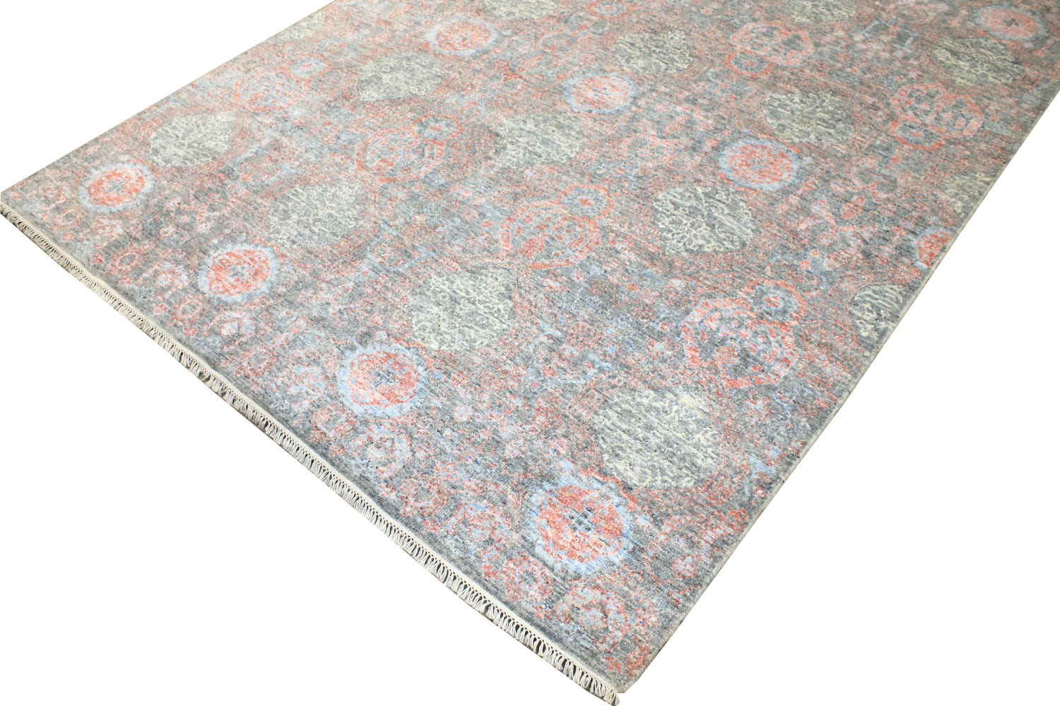 8x10 Oushak Hand Knotted Wool Area Rug - MR028398