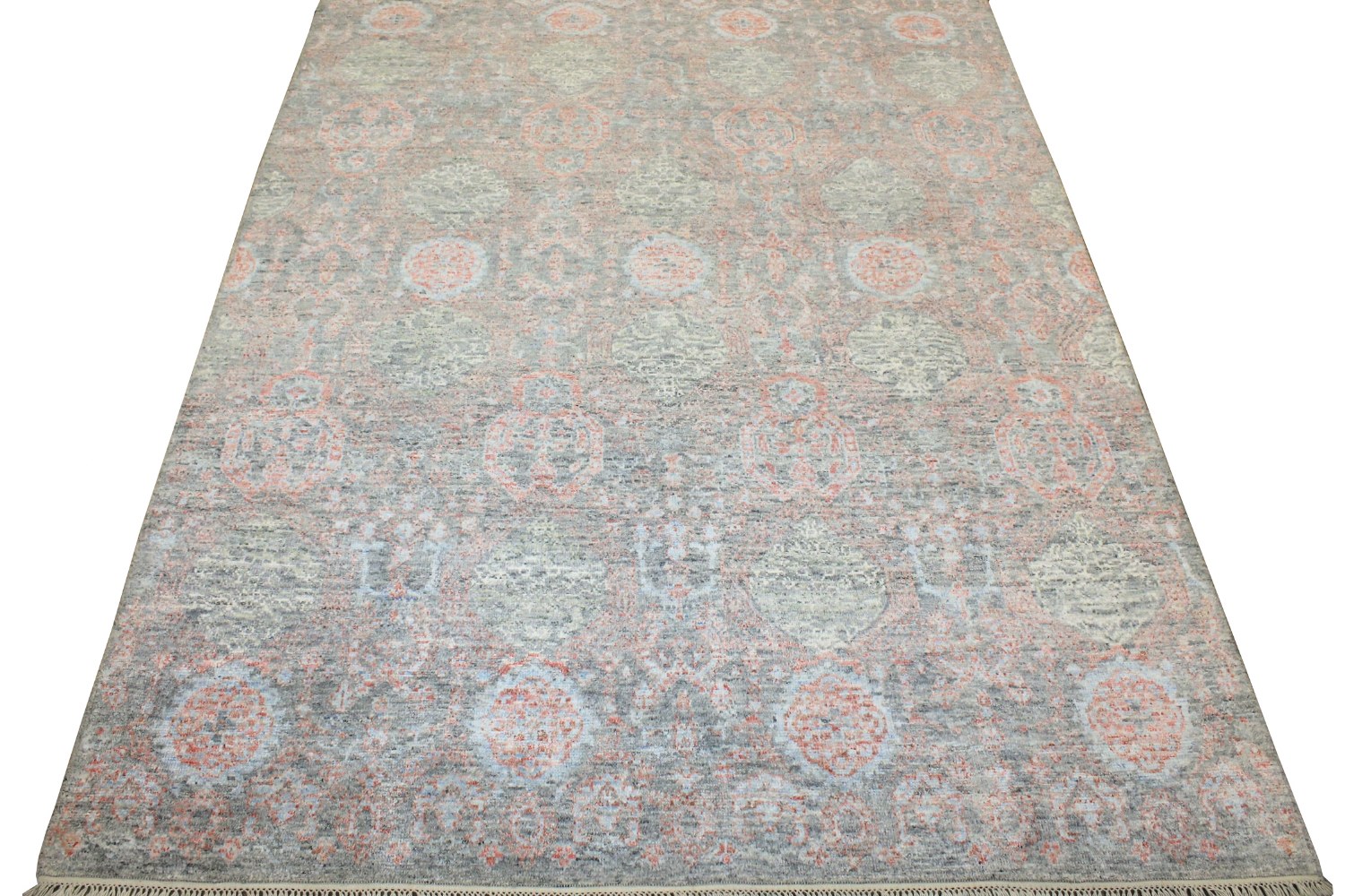 8x10 Oushak Hand Knotted Wool Area Rug - MR028398