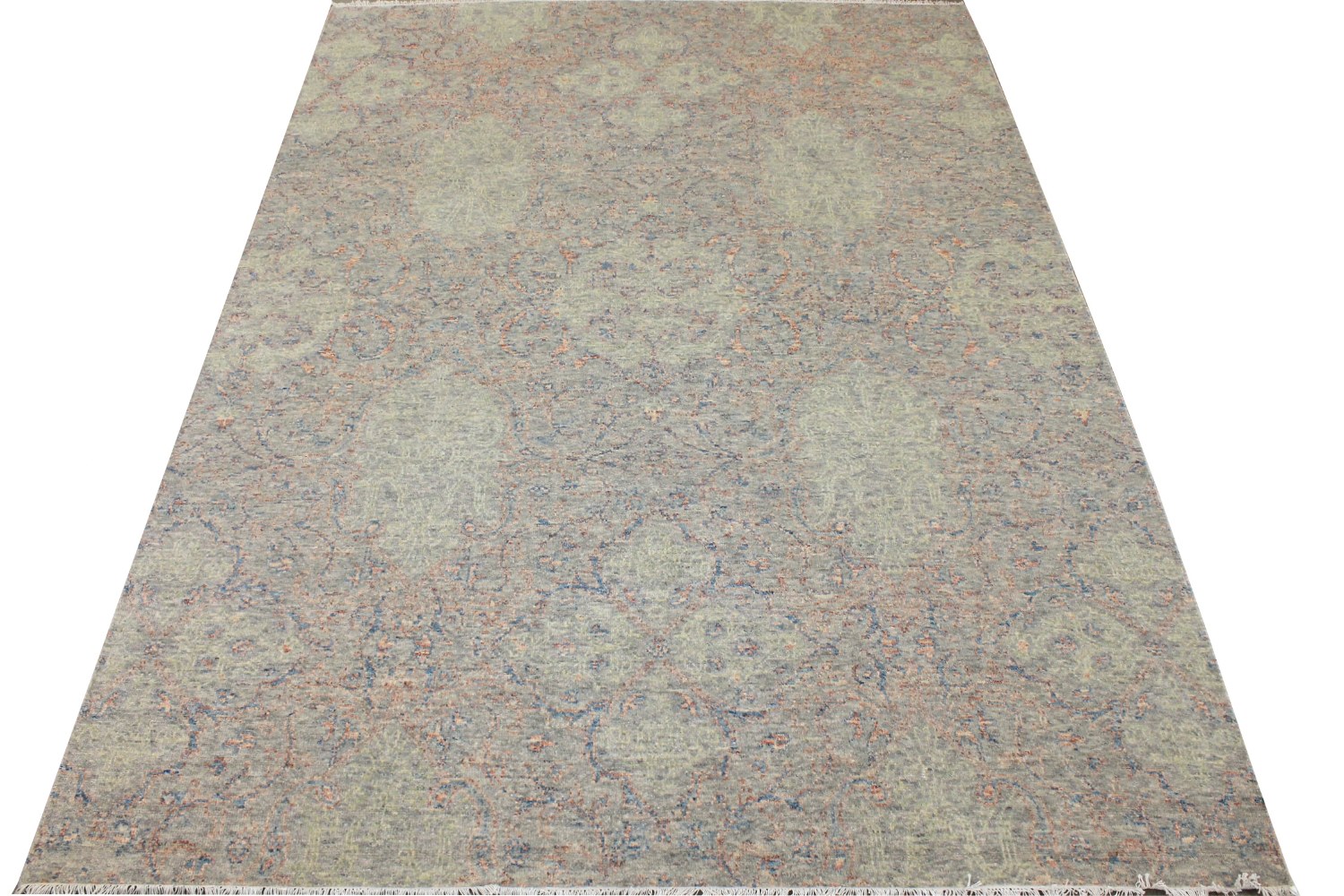 9x12 Oushak Hand Knotted Wool Area Rug - MR028400