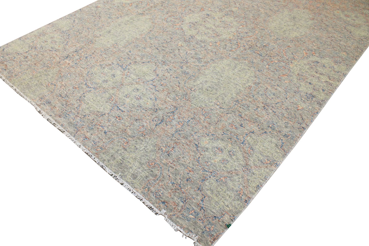 9x12 Oushak Hand Knotted Wool Area Rug - MR028400