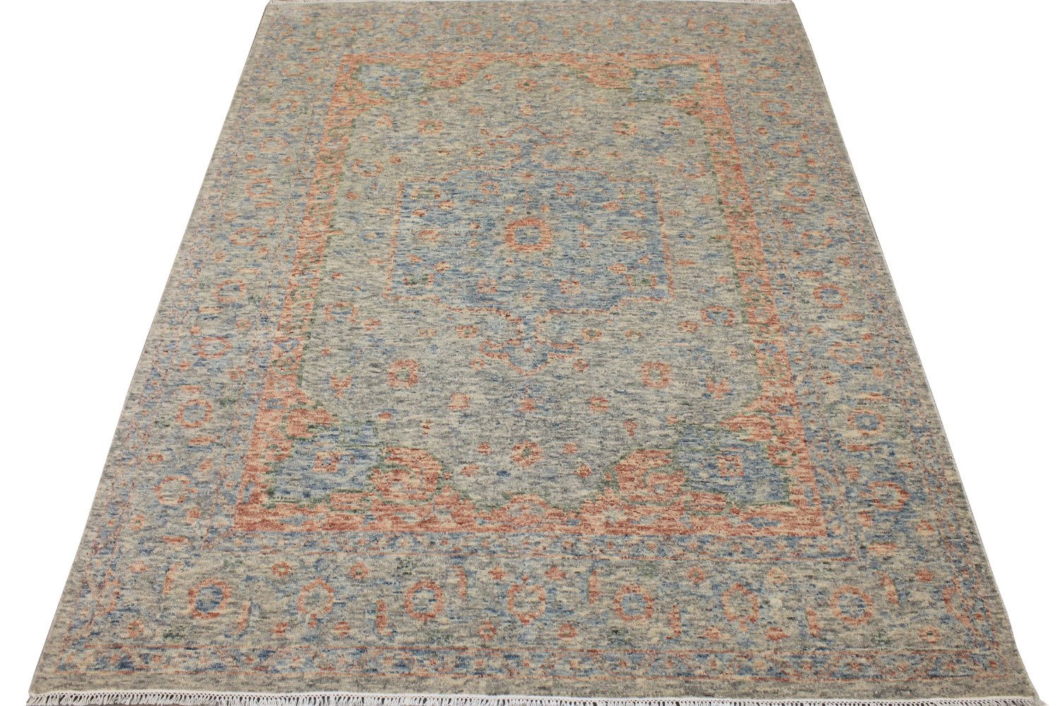8x10 Oushak Hand Knotted Wool Area Rug - MR028401