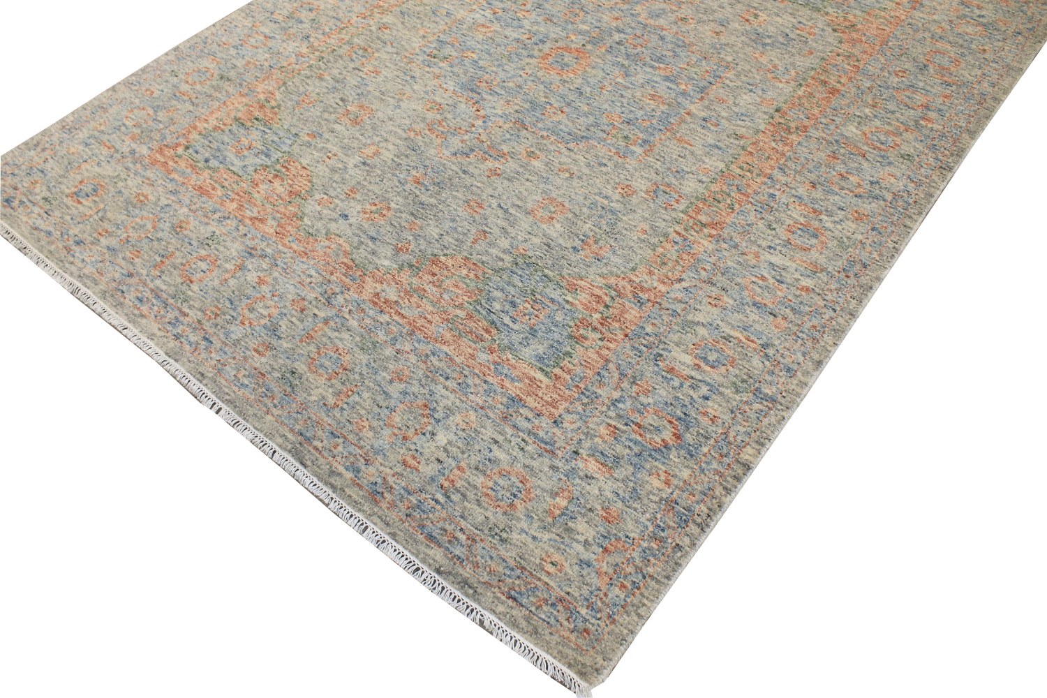 8x10 Oushak Hand Knotted Wool Area Rug - MR028401