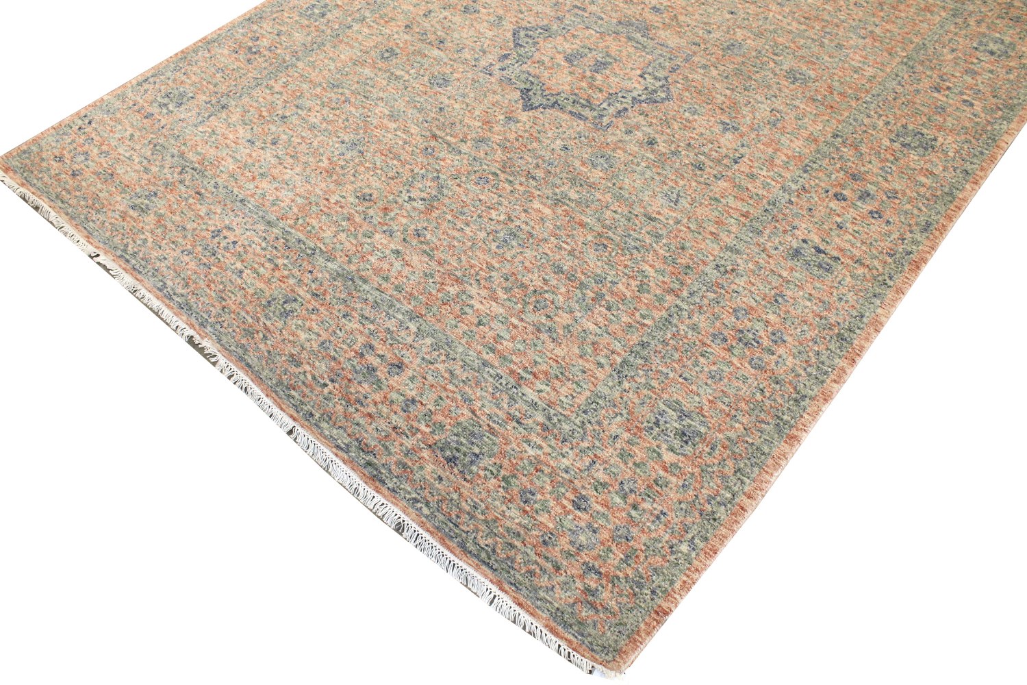 8x10 Oushak Hand Knotted Wool Area Rug - MR028402