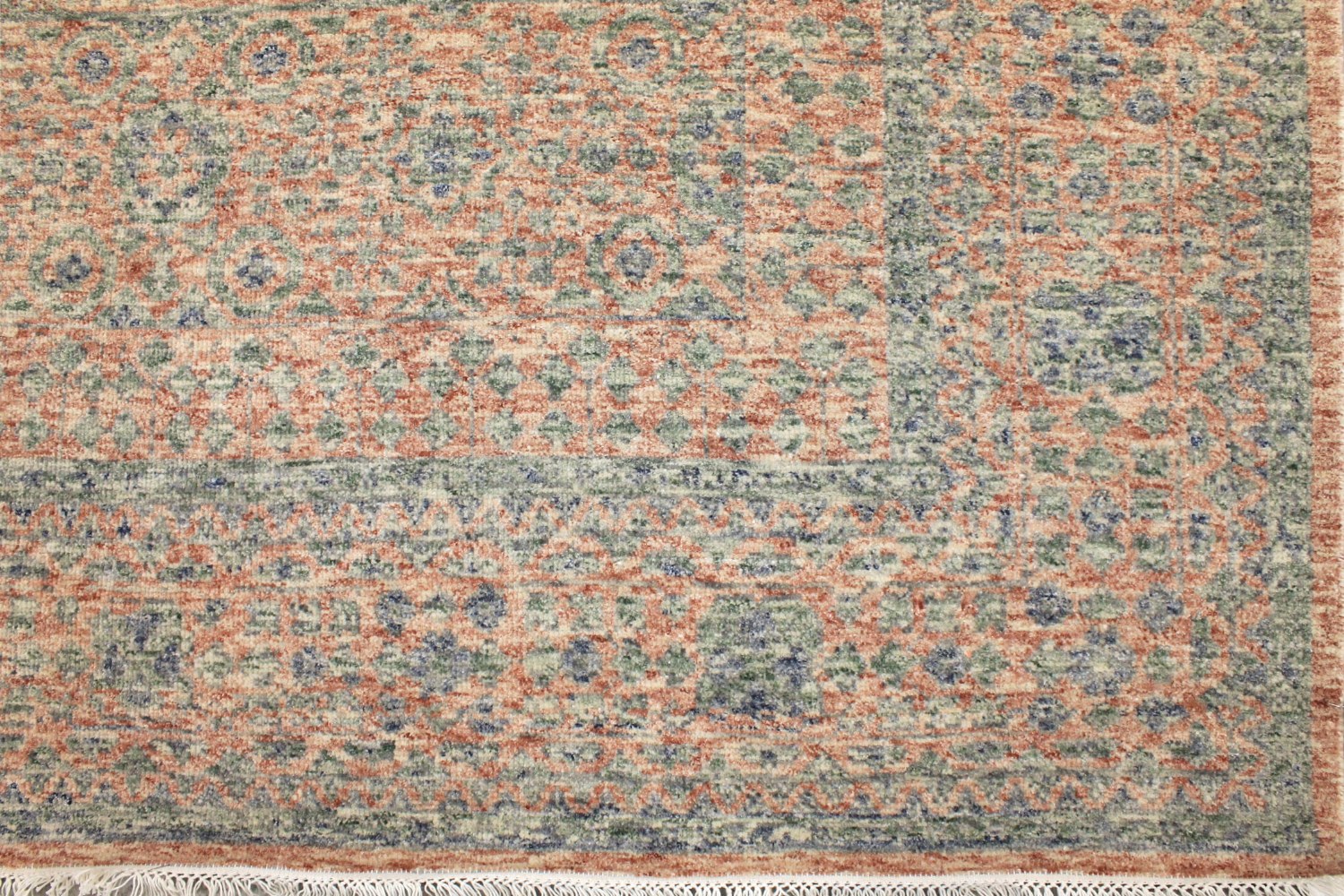 8x10 Oushak Hand Knotted Wool Area Rug - MR028402