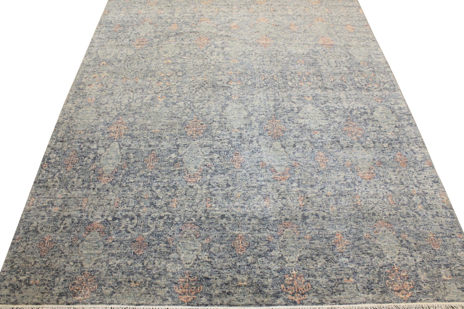 9x12 Oushak Hand Knotted Wool Area Rug - MR028403