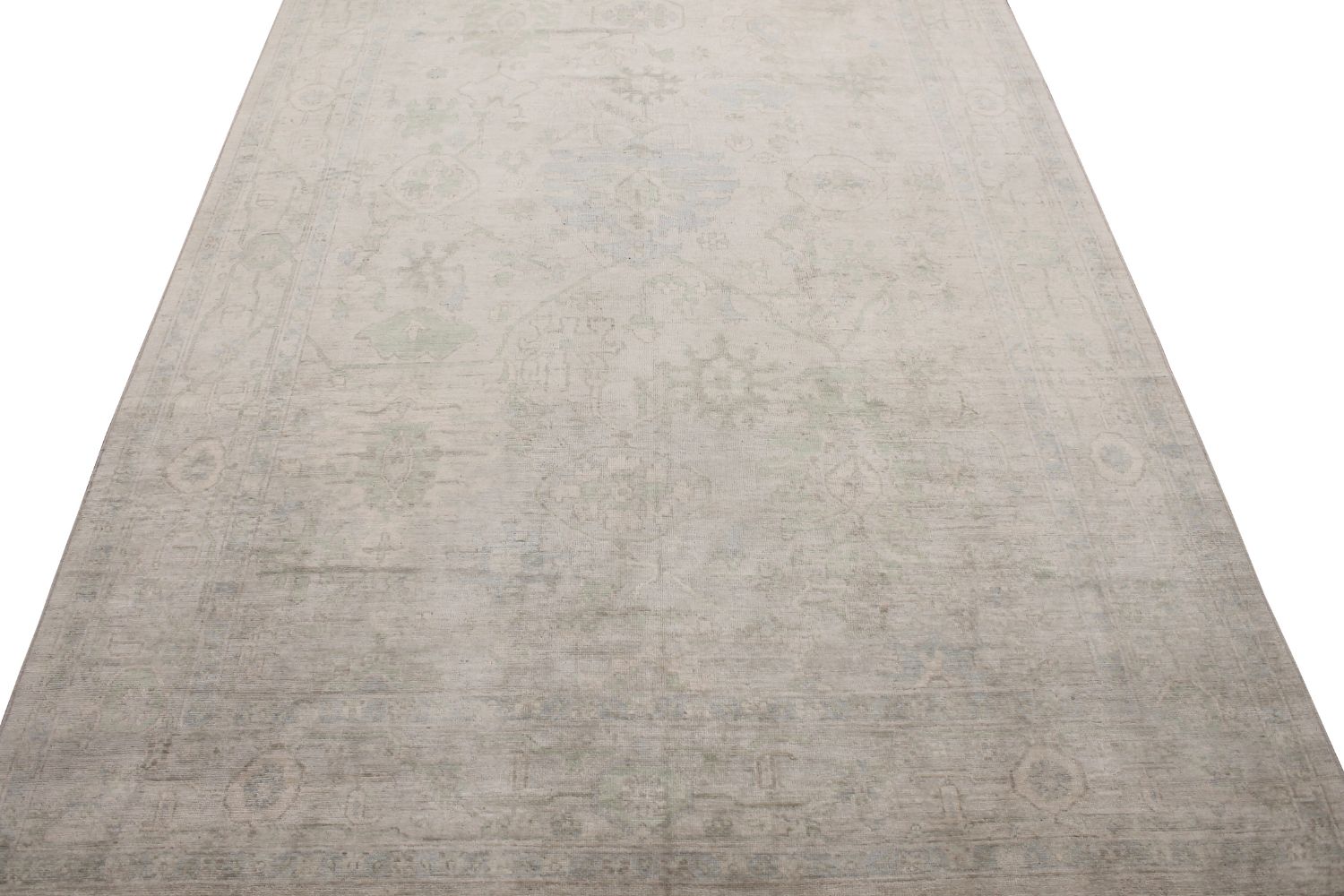 10x14  Hand Knotted Wool Area Rug - MR028437