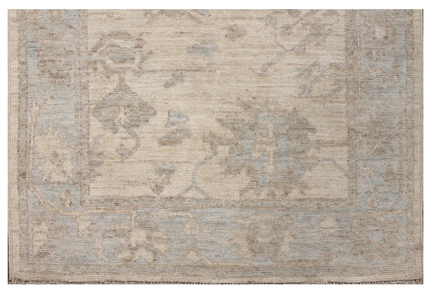 4x6 Oushak Hand Knotted Wool Area Rug - MR028474