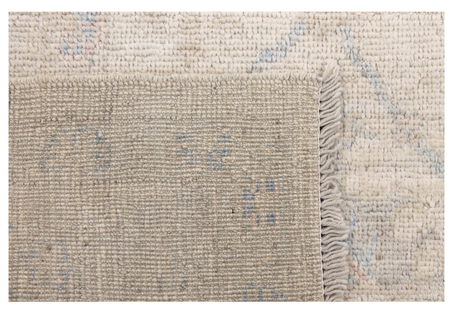 6x9 Oushak Hand Knotted Wool Area Rug - MR028485