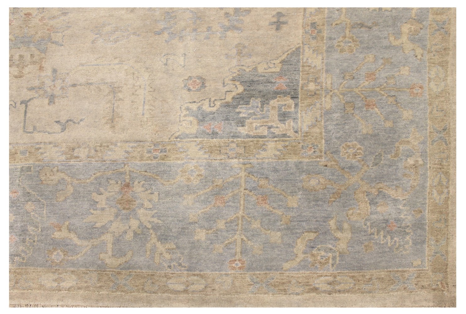 9x12 Oushak Hand Knotted Wool Area Rug - MR028499