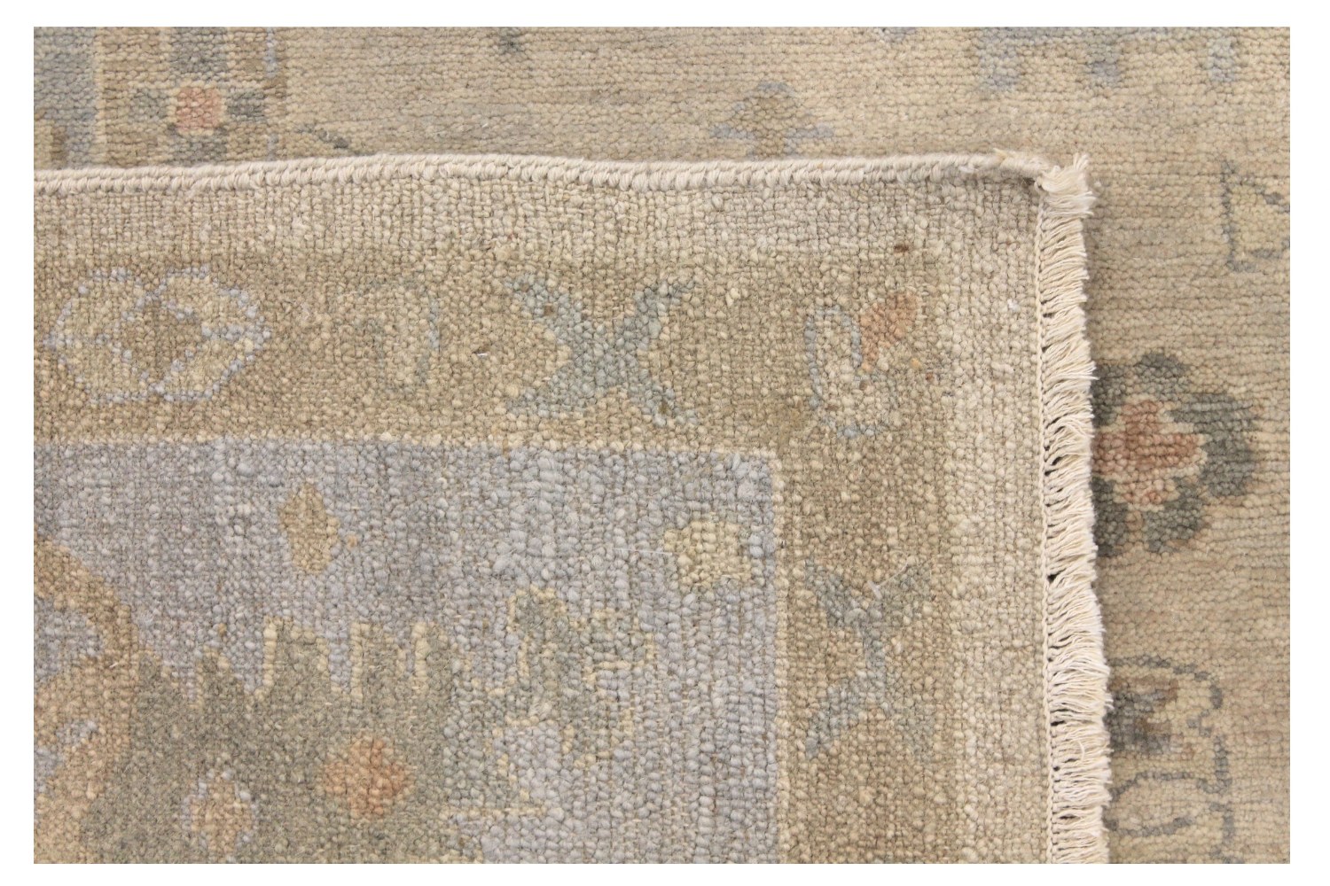 9x12 Oushak Hand Knotted Wool Area Rug - MR028499