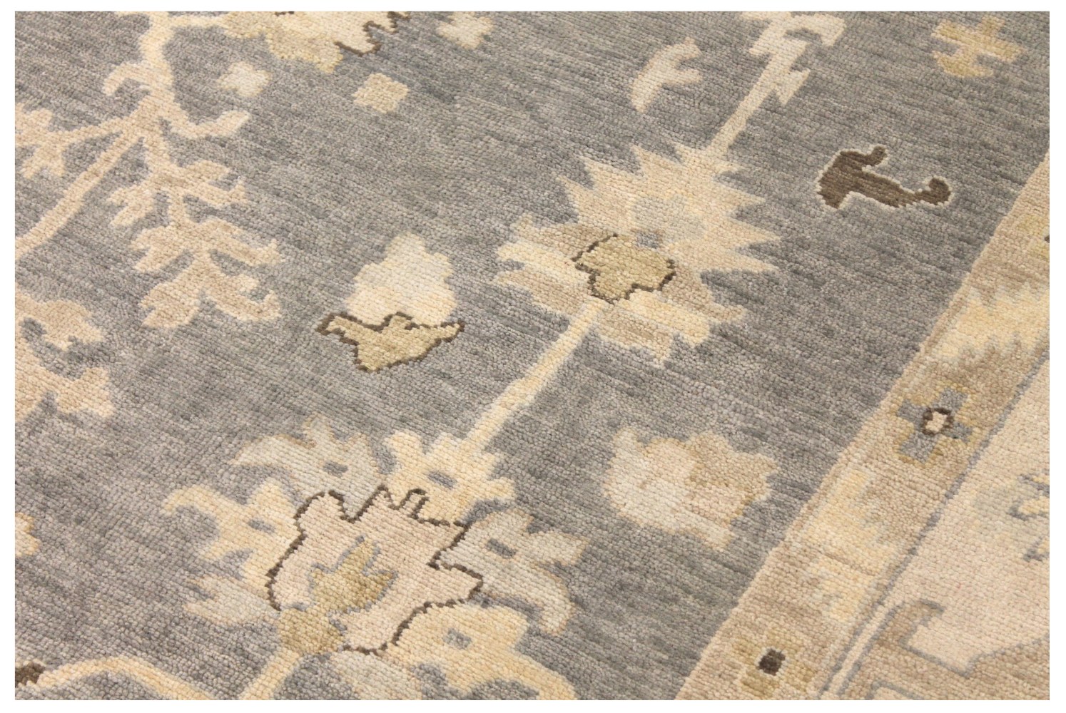 9x12 Oushak Hand Knotted Wool Area Rug - MR028503