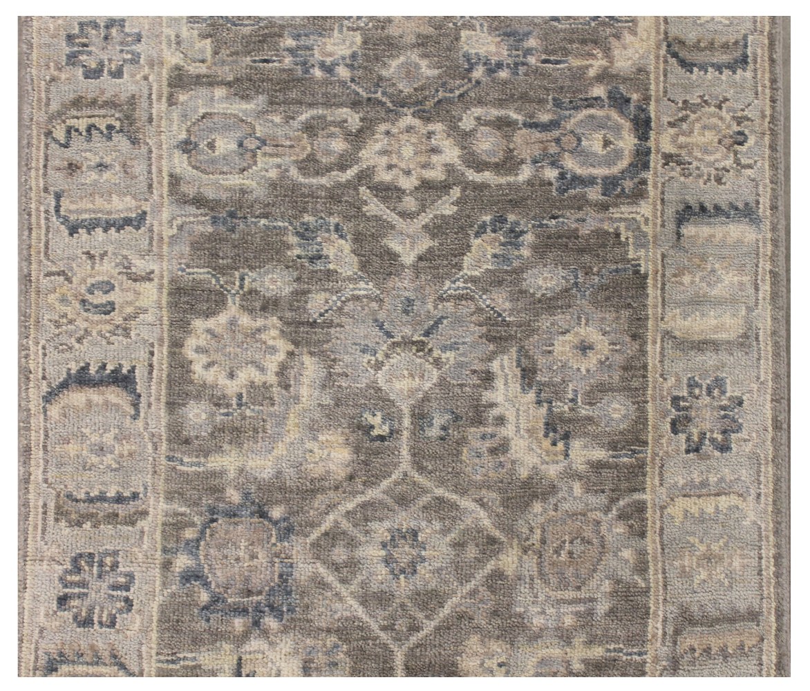 13 ft. & Longer Runner Oushak Hand Knotted Wool Area Rug - MR028505