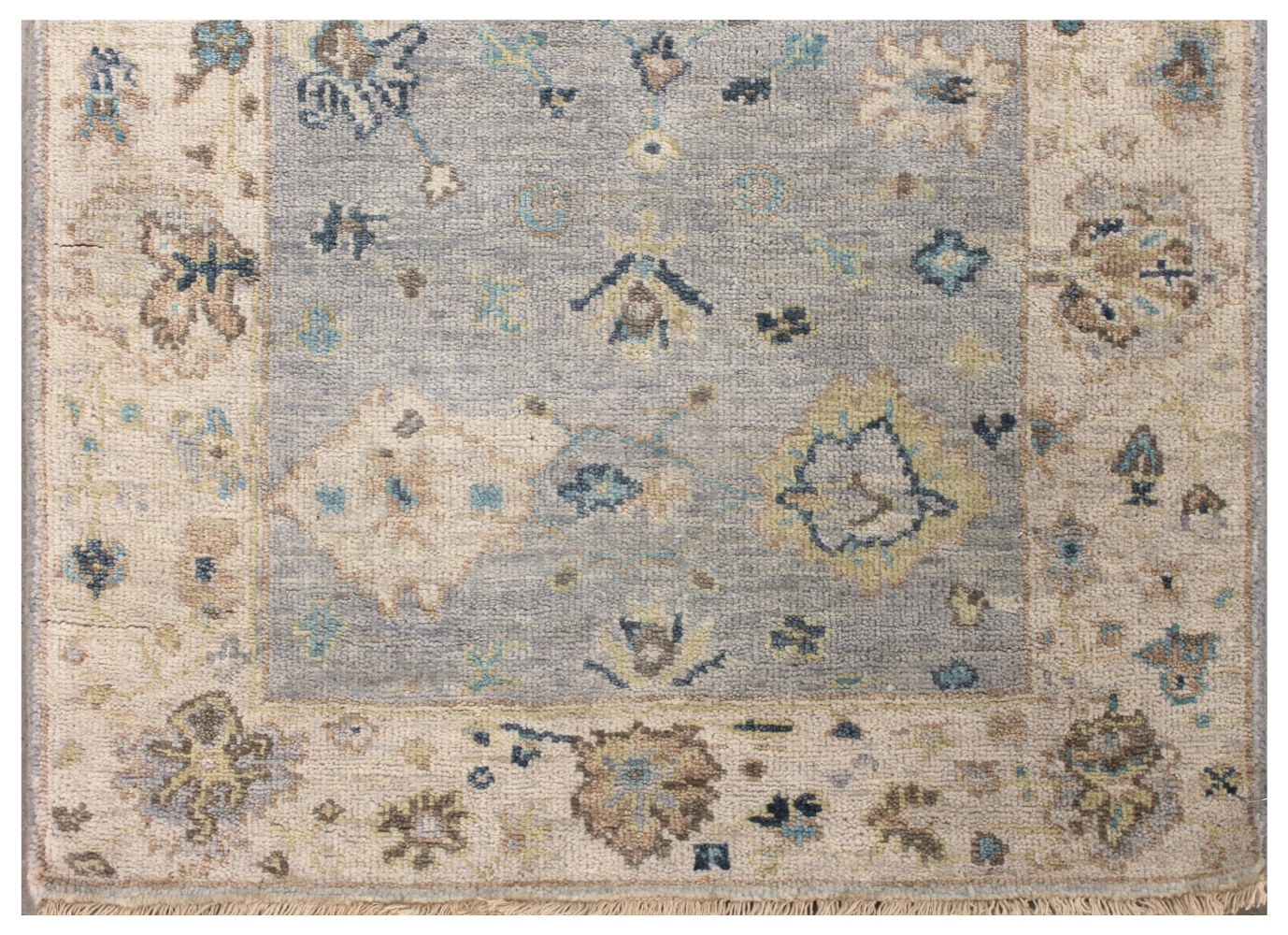 12 ft. Runner Oushak Hand Knotted Wool Area Rug - MR028507