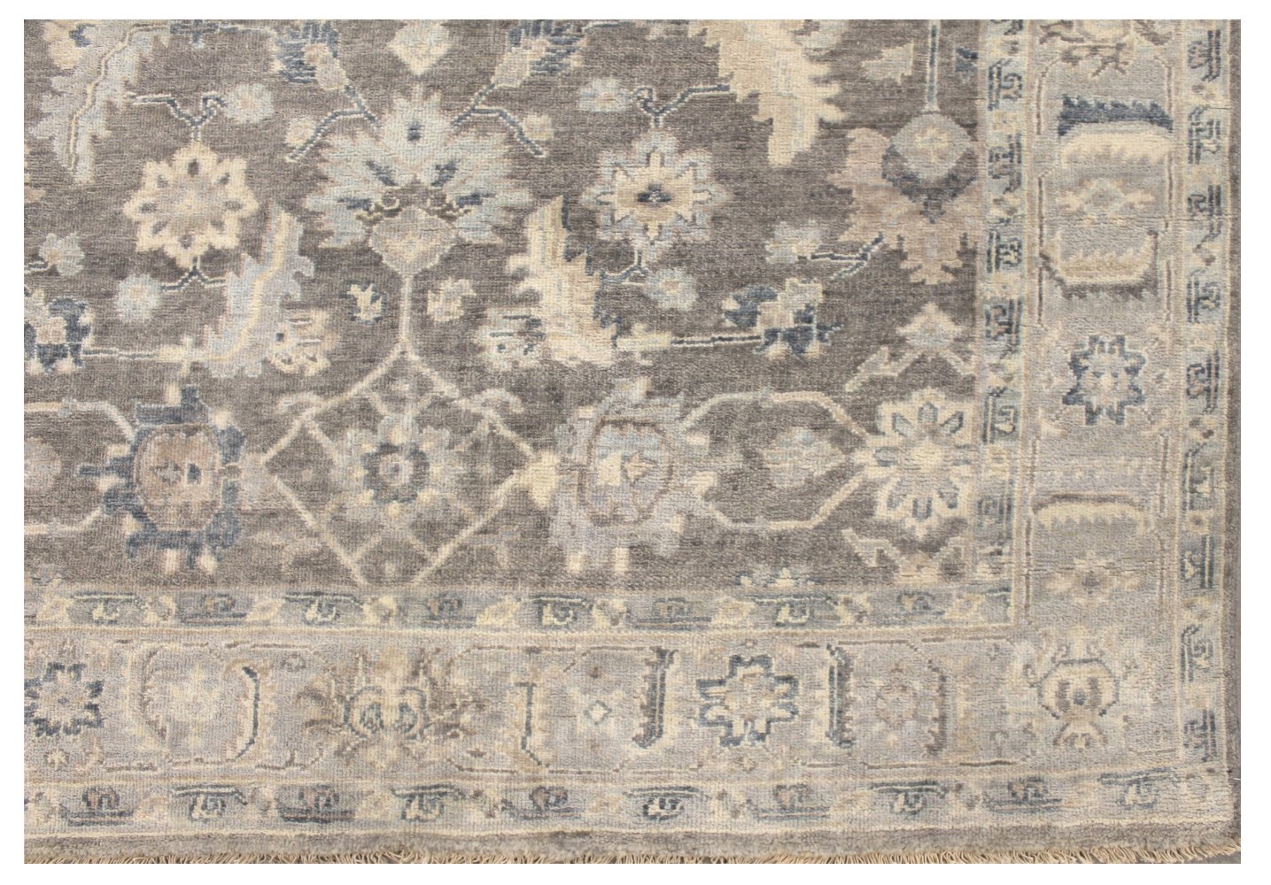 6x9 Oushak Hand Knotted Wool Area Rug - MR028510