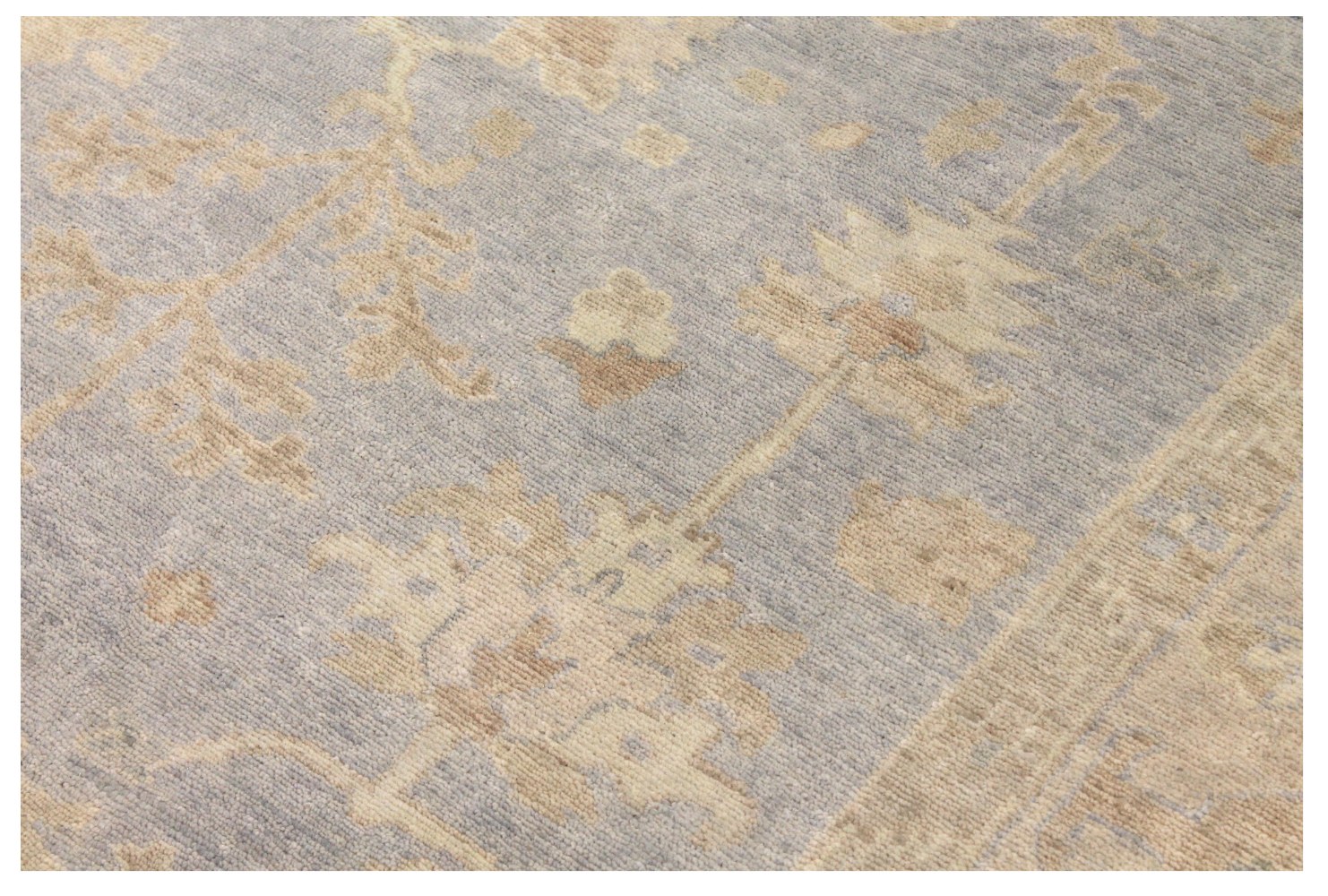 9x12 Oushak Hand Knotted Wool Area Rug - MR028511