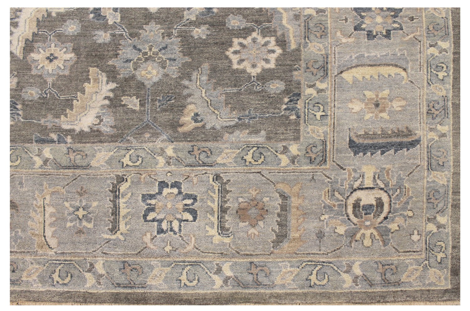 10x14 Oushak Hand Knotted Wool Area Rug - MR028512