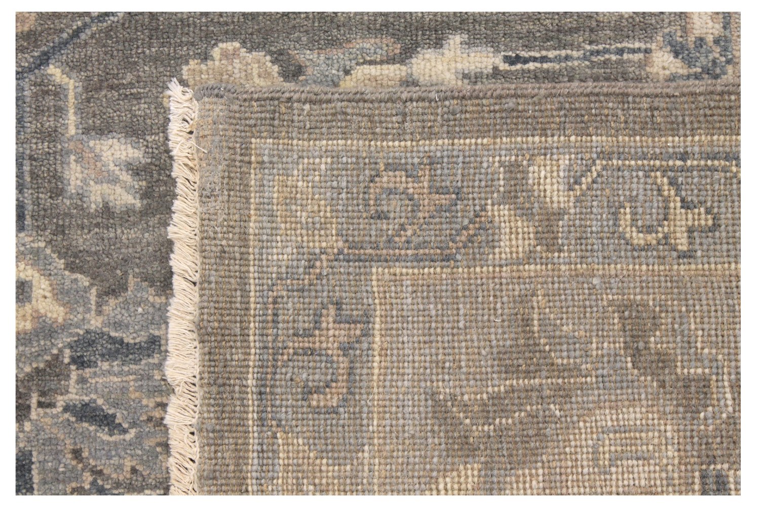 10x14 Oushak Hand Knotted Wool Area Rug - MR028512