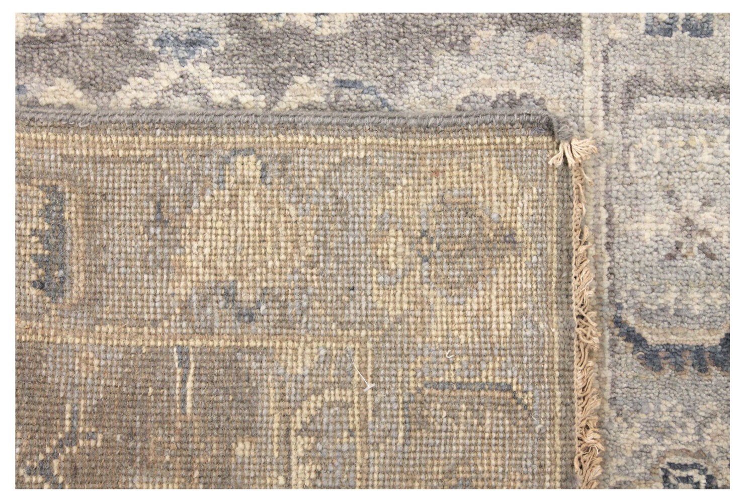 10 ft. Runner Oushak Hand Knotted Wool Area Rug - MR028518