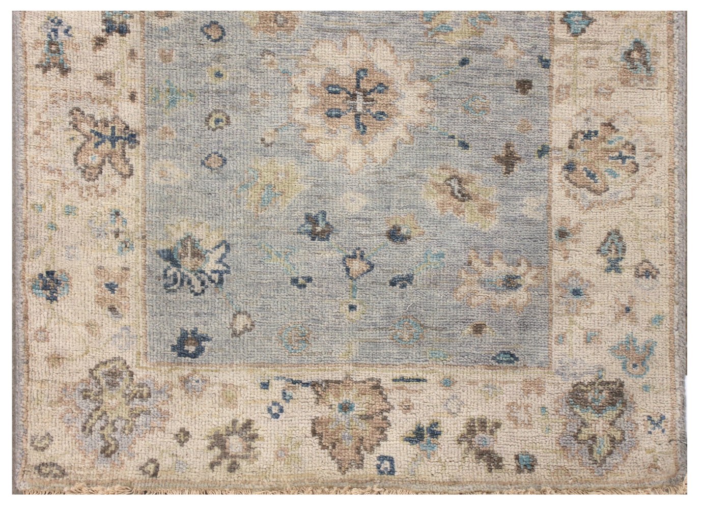 10 ft. Runner Oushak Hand Knotted Wool Area Rug - MR028519