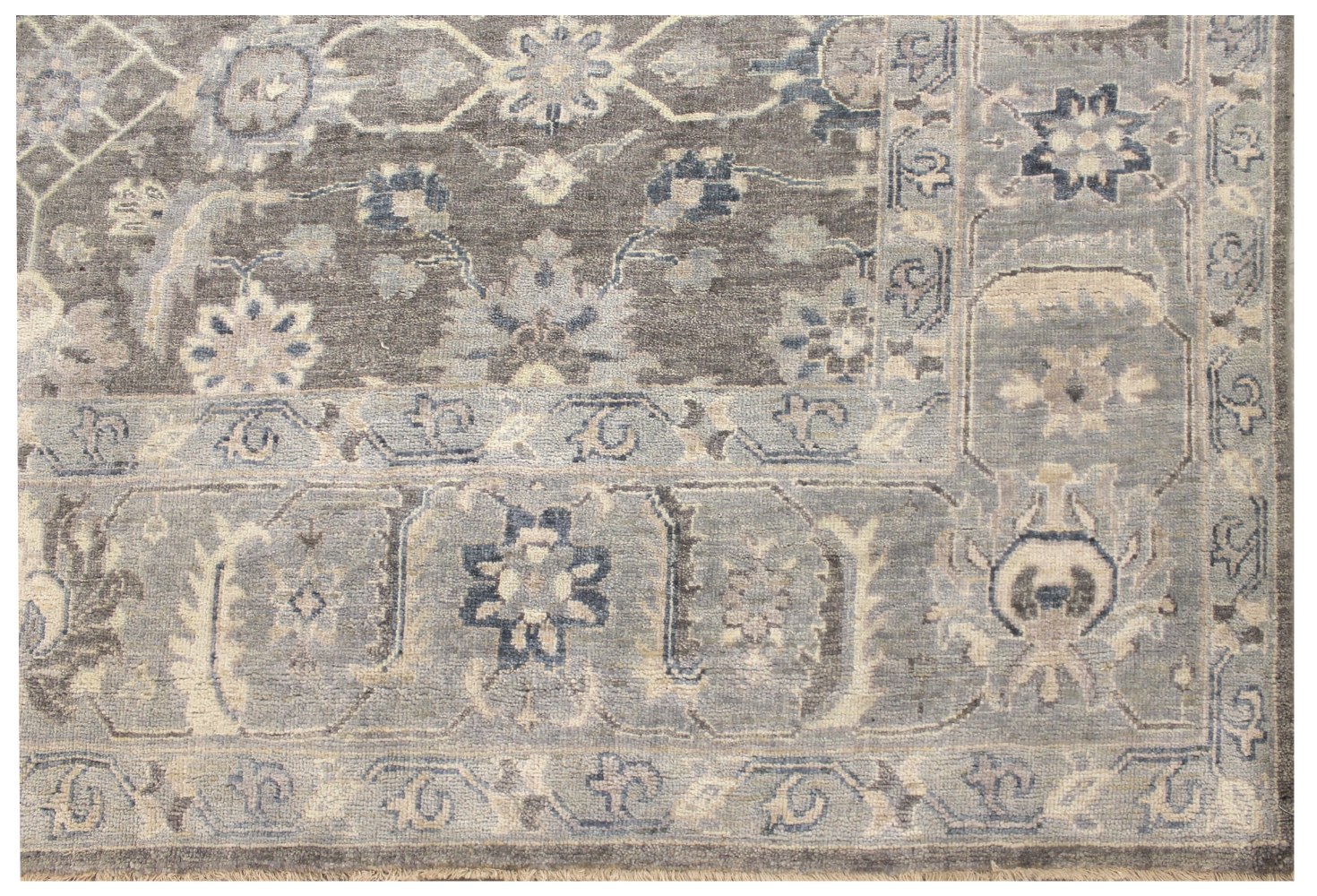 9x12 Oushak Hand Knotted Wool Area Rug - MR028523