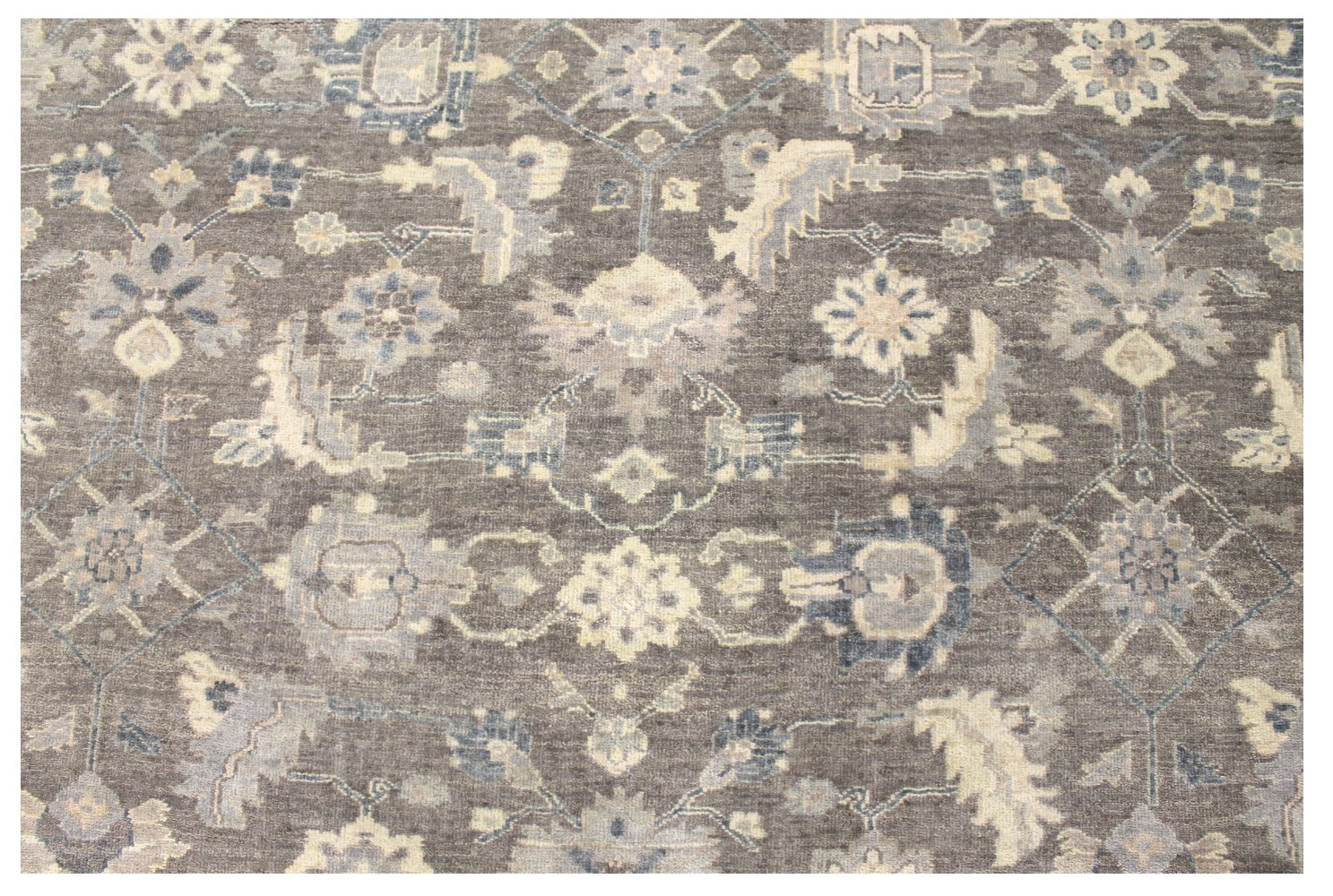 9x12 Oushak Hand Knotted Wool Area Rug - MR028523