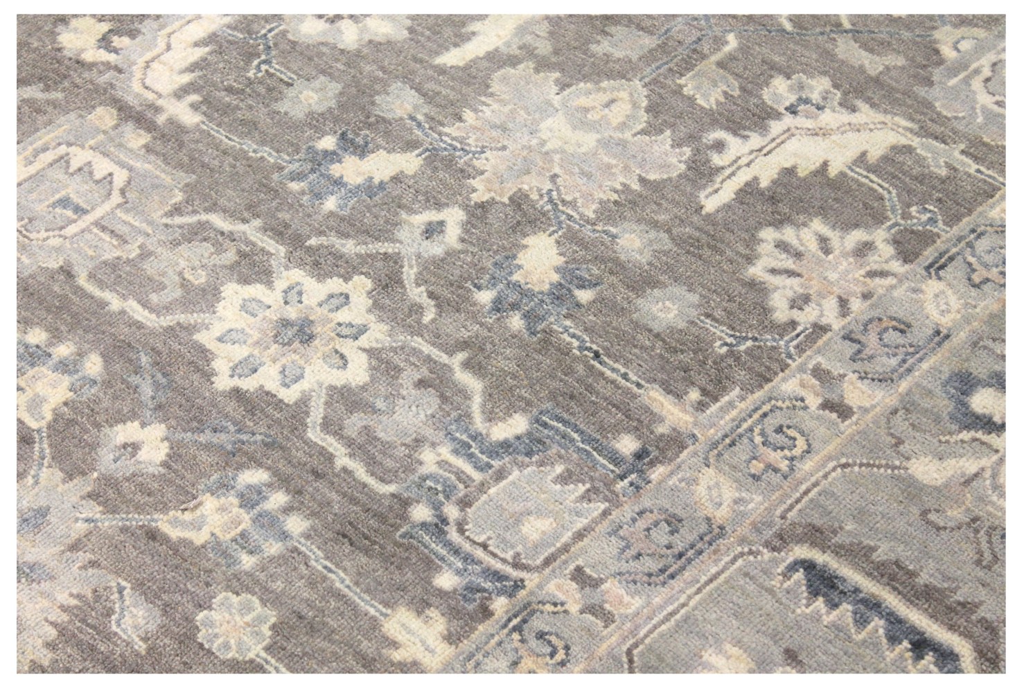 9x12 Oushak Hand Knotted Wool Area Rug - MR028523