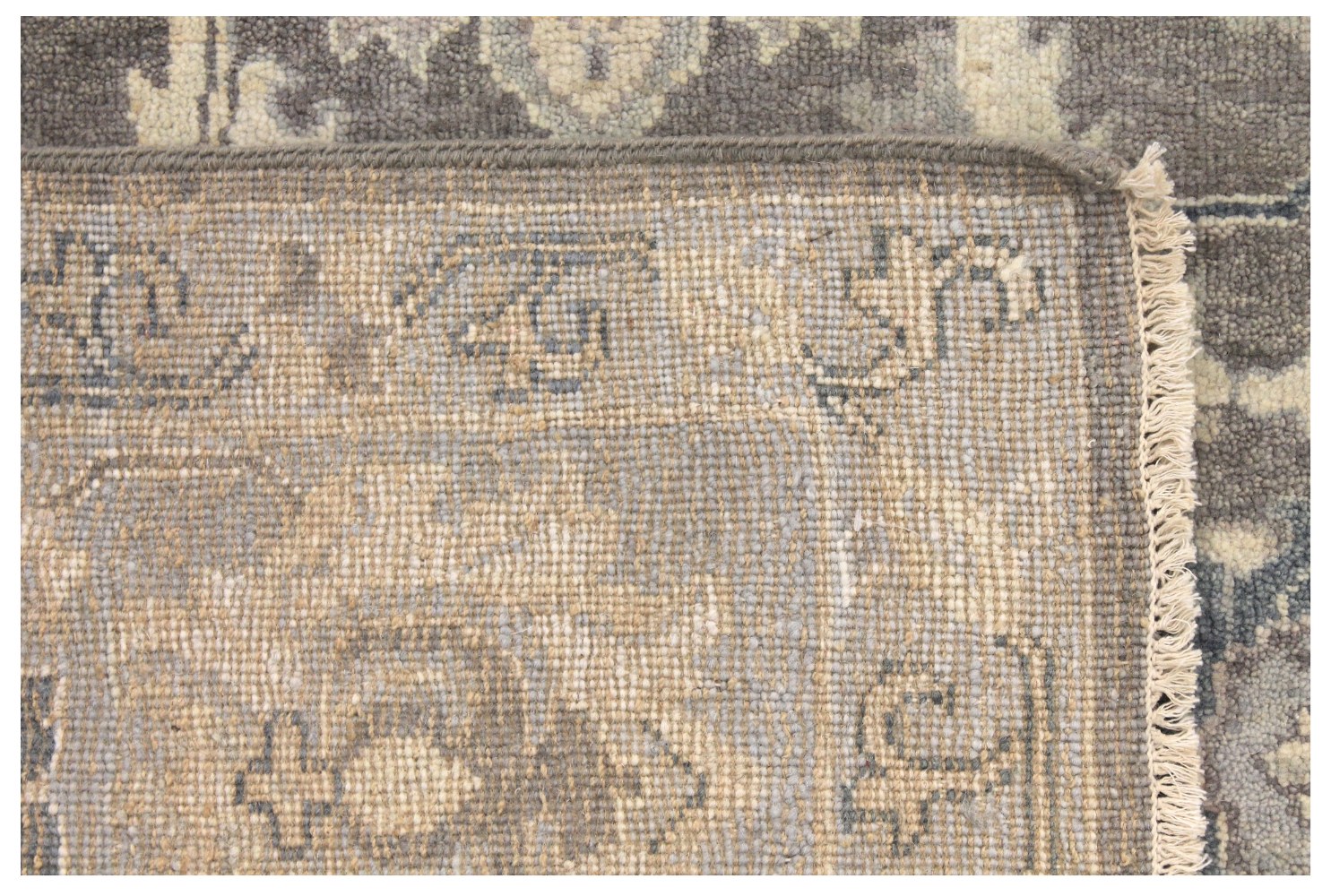 9x12 Oushak Hand Knotted Wool Area Rug - MR028523