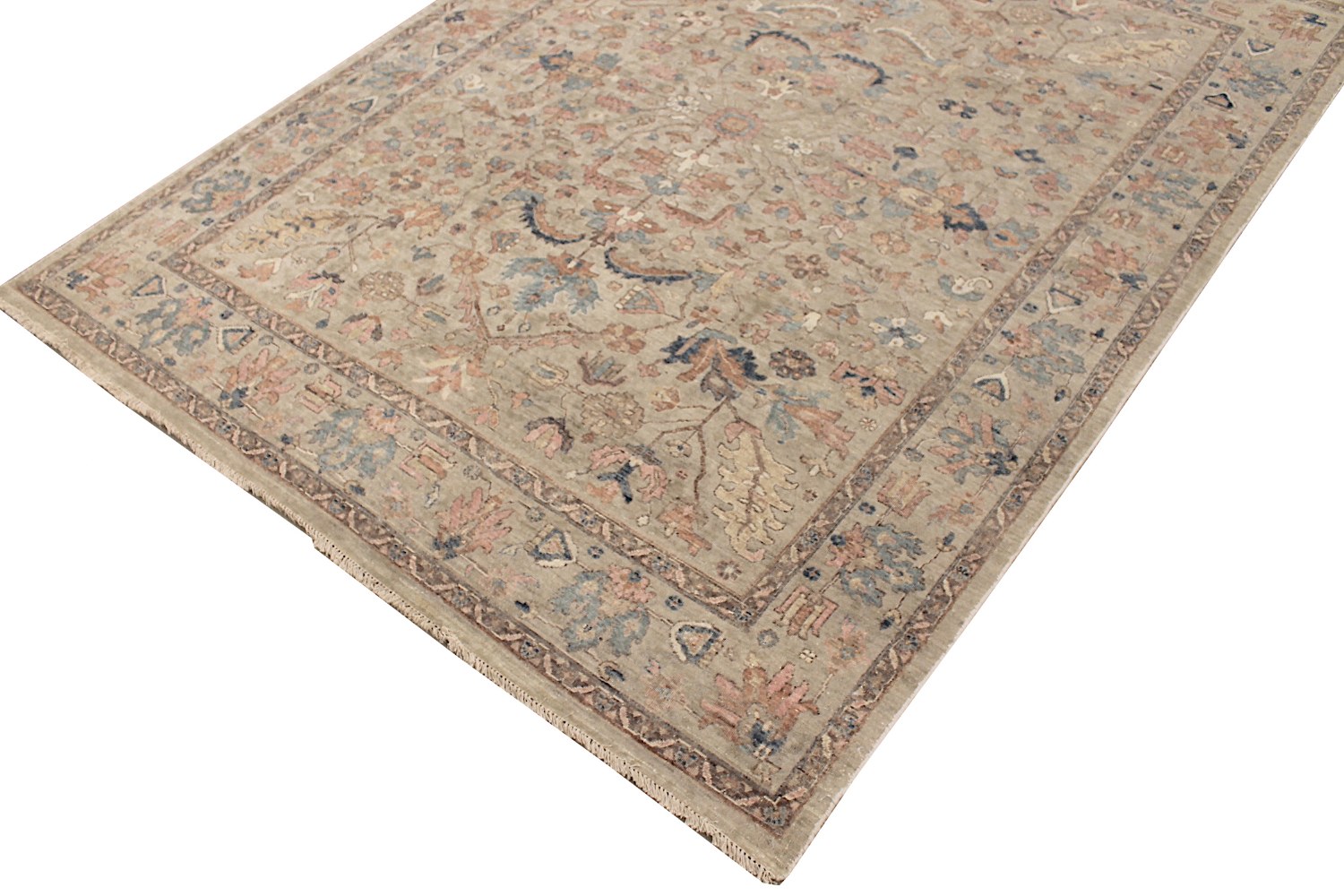 8x10 Aryana & Antique Revivals Hand Knotted Wool Area Rug - MR028537