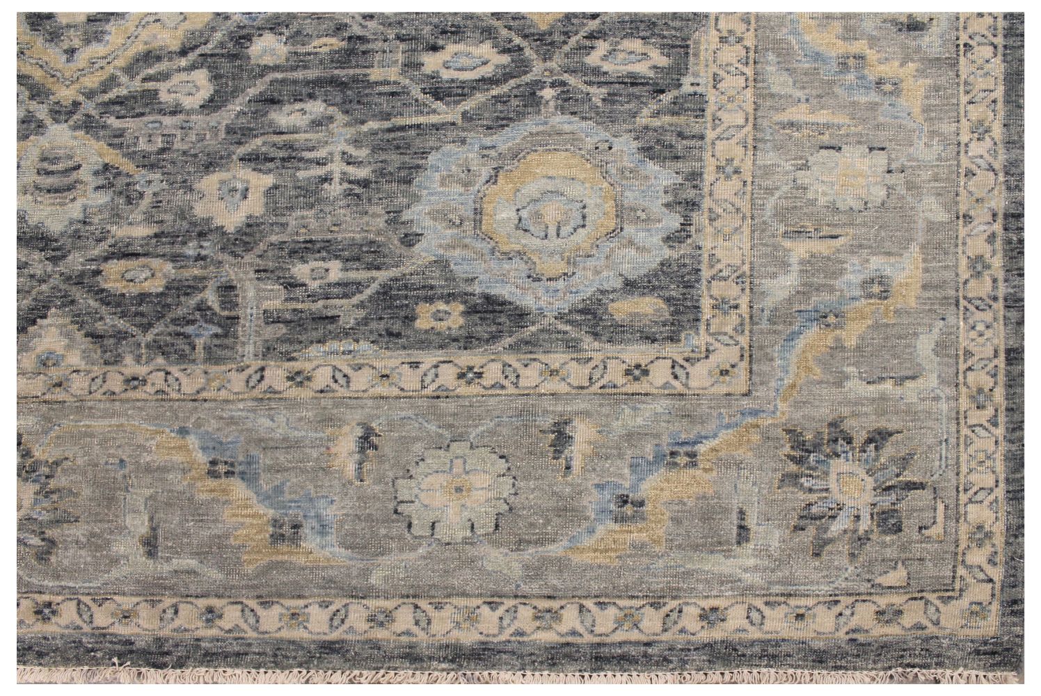 9x12  Hand Knotted Wool Area Rug - MR028541