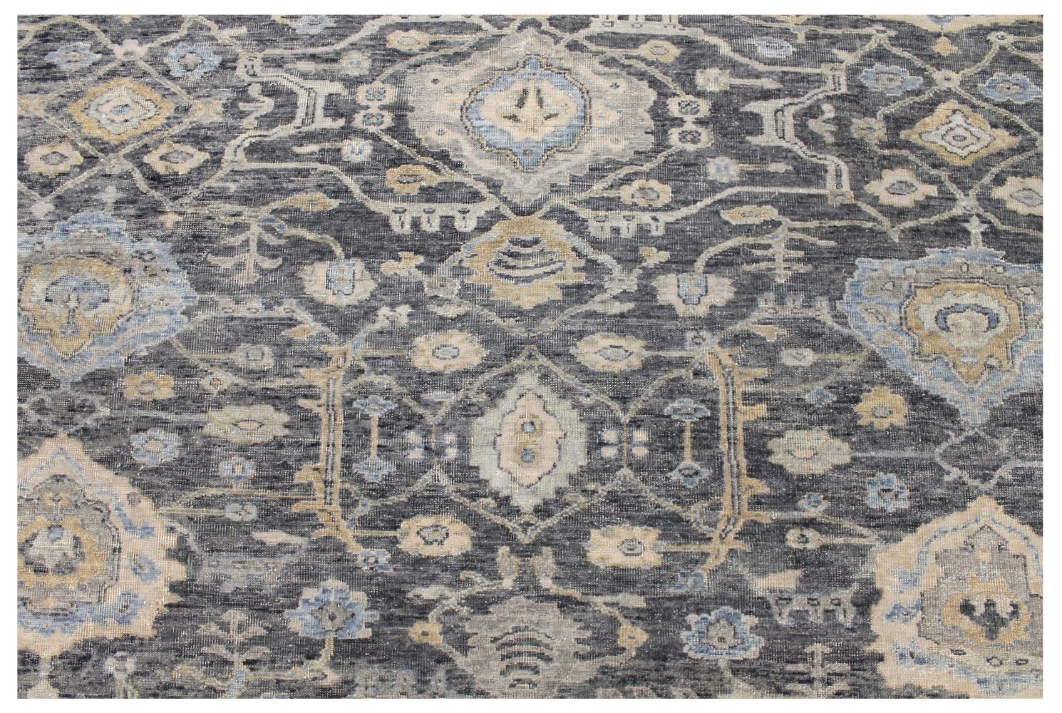 9x12  Hand Knotted Wool Area Rug - MR028541