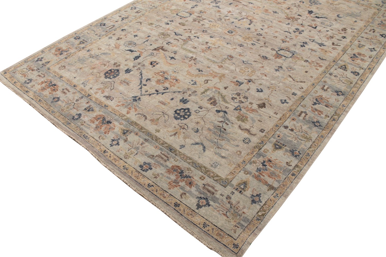 9x12 Aryana & Antique Revivals Hand Knotted Wool Area Rug - MR028542