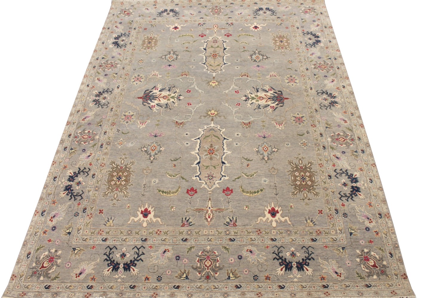 9x12 Traditional Hand Knotted Wool Area Rug - MR028548