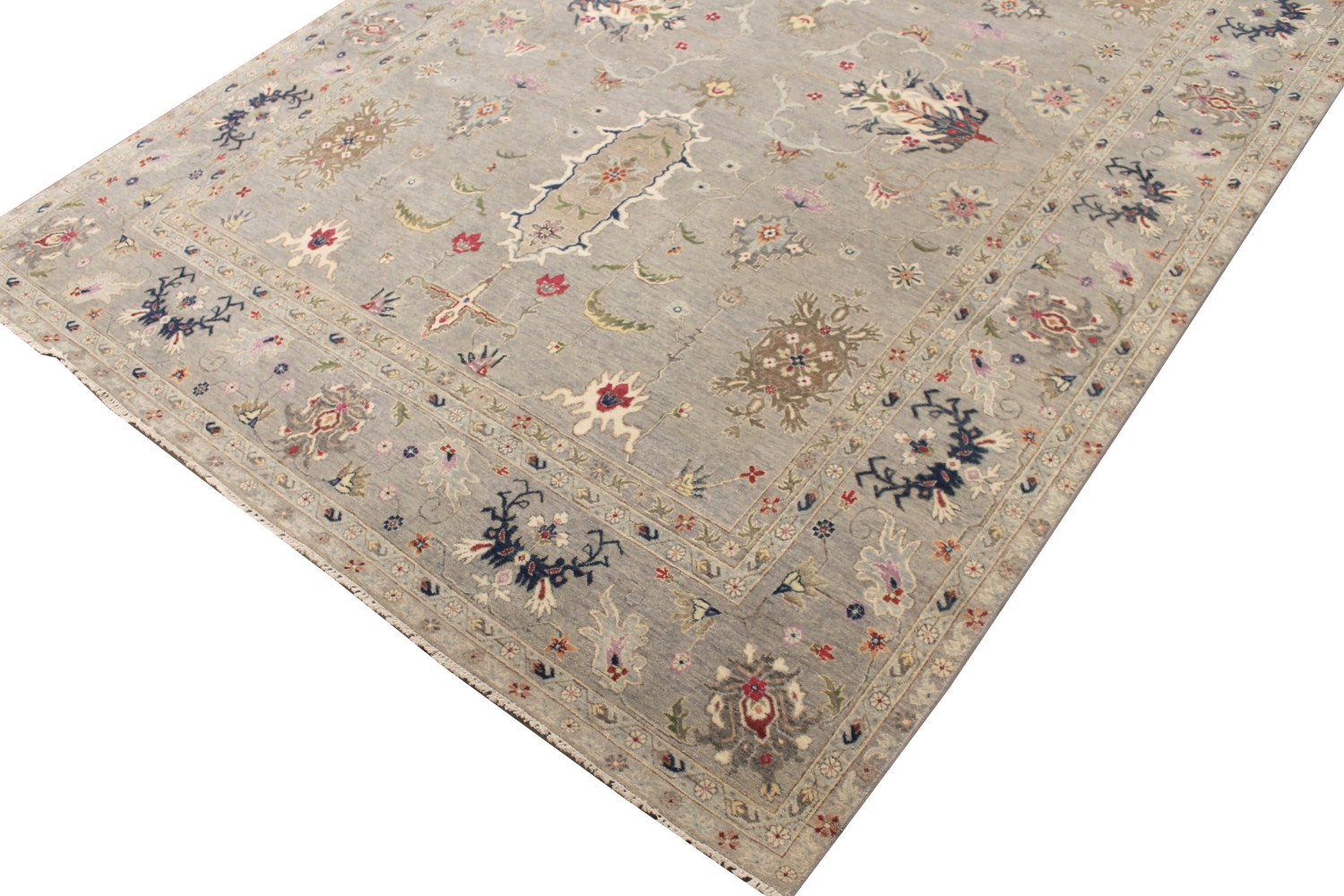 9x12 Traditional Hand Knotted Wool Area Rug - MR028548