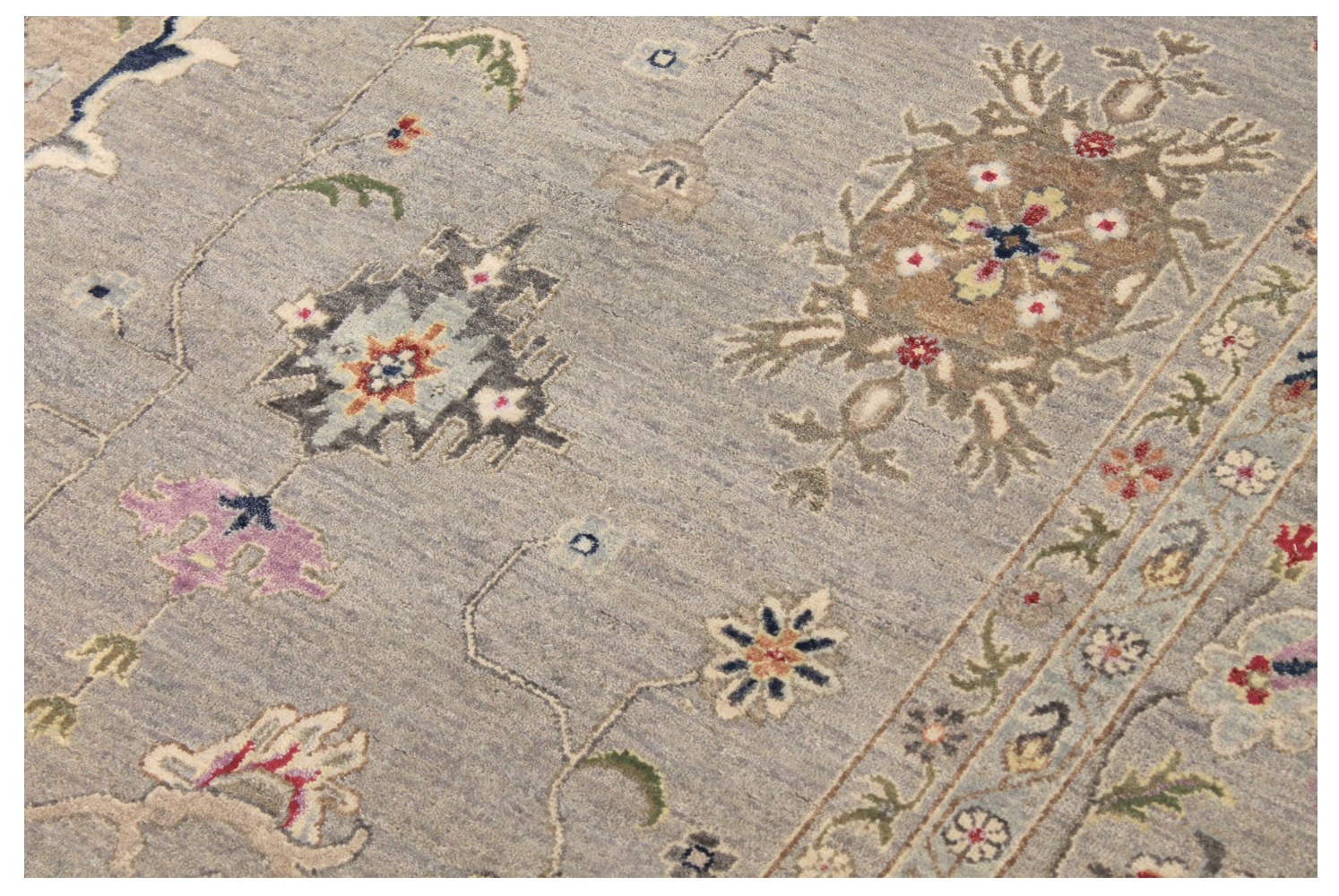 9x12 Traditional Hand Knotted Wool Area Rug - MR028548