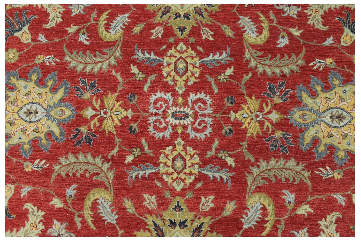 9x12 Traditional Hand Knotted Wool Area Rug - MR028550