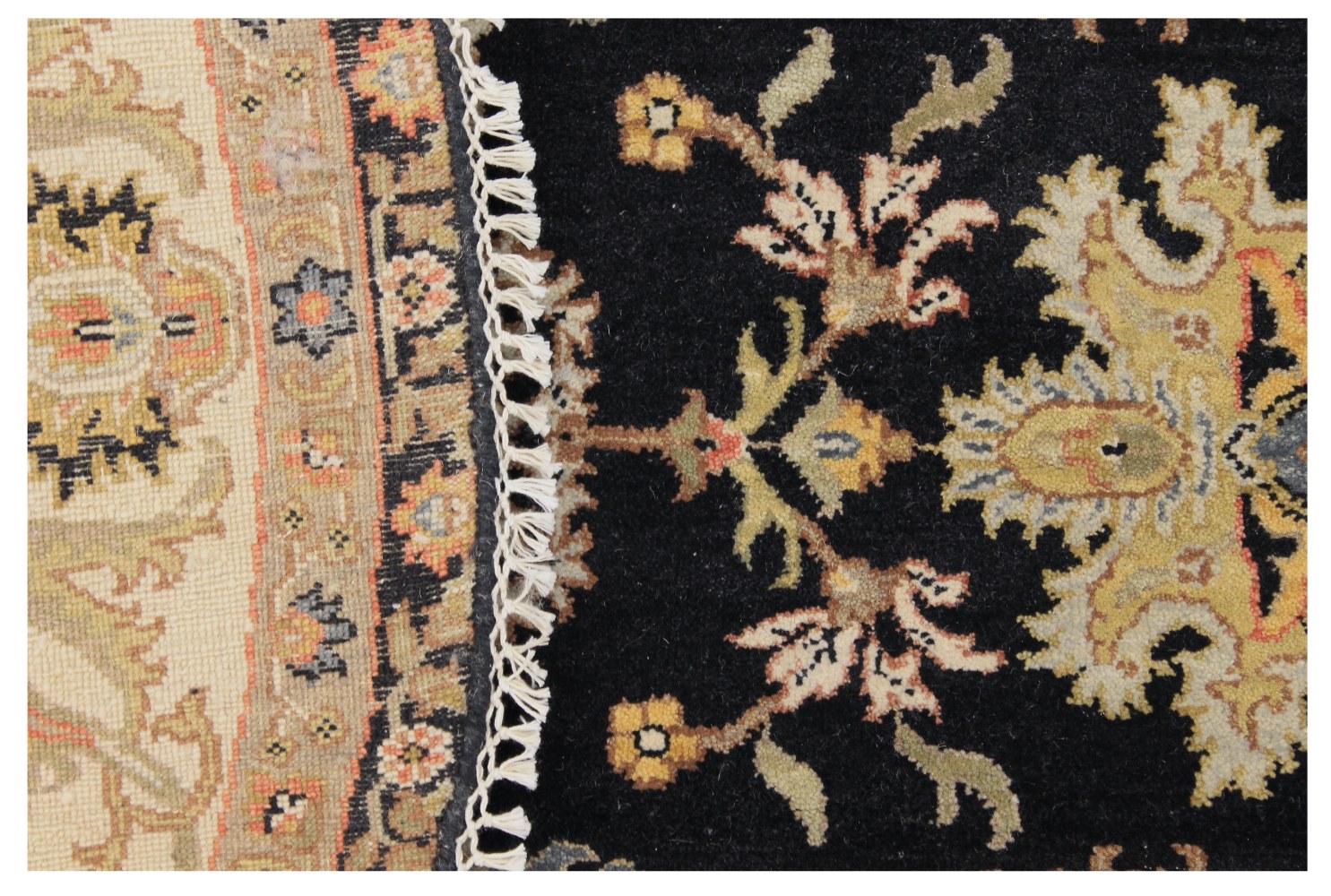 6 ft. - 7 ft. Round & Square Traditional Hand Knotted Wool Area Rug - MR028561