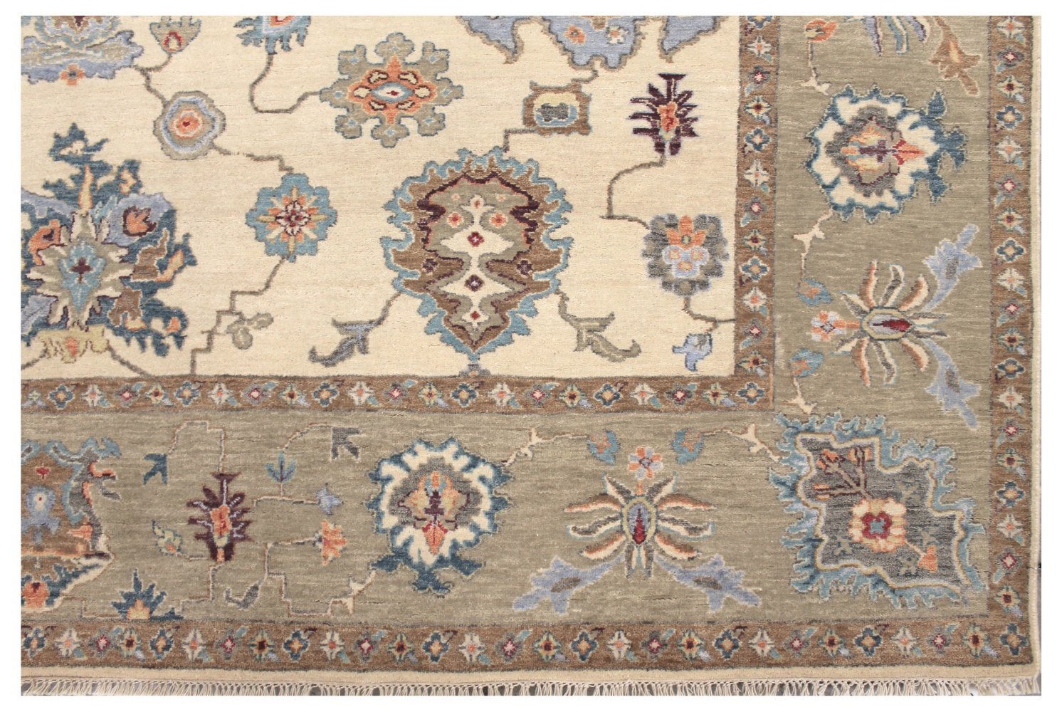 9x12 Traditional Hand Knotted Wool Area Rug - MR028568