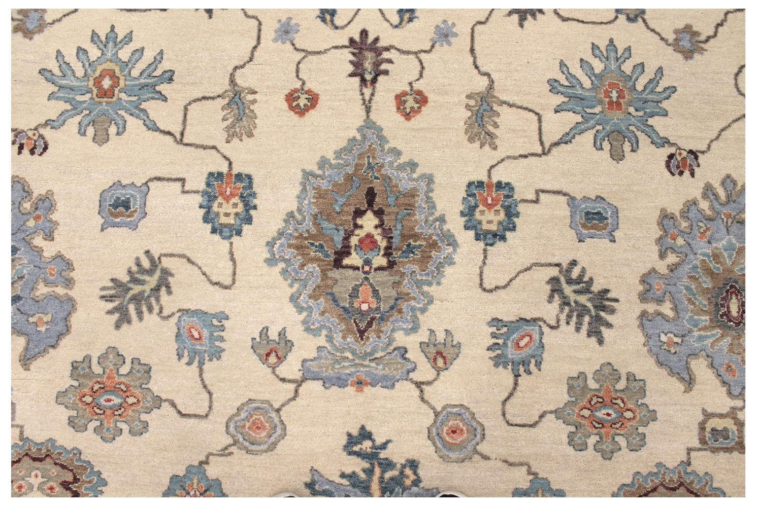 9x12 Traditional Hand Knotted Wool Area Rug - MR028568