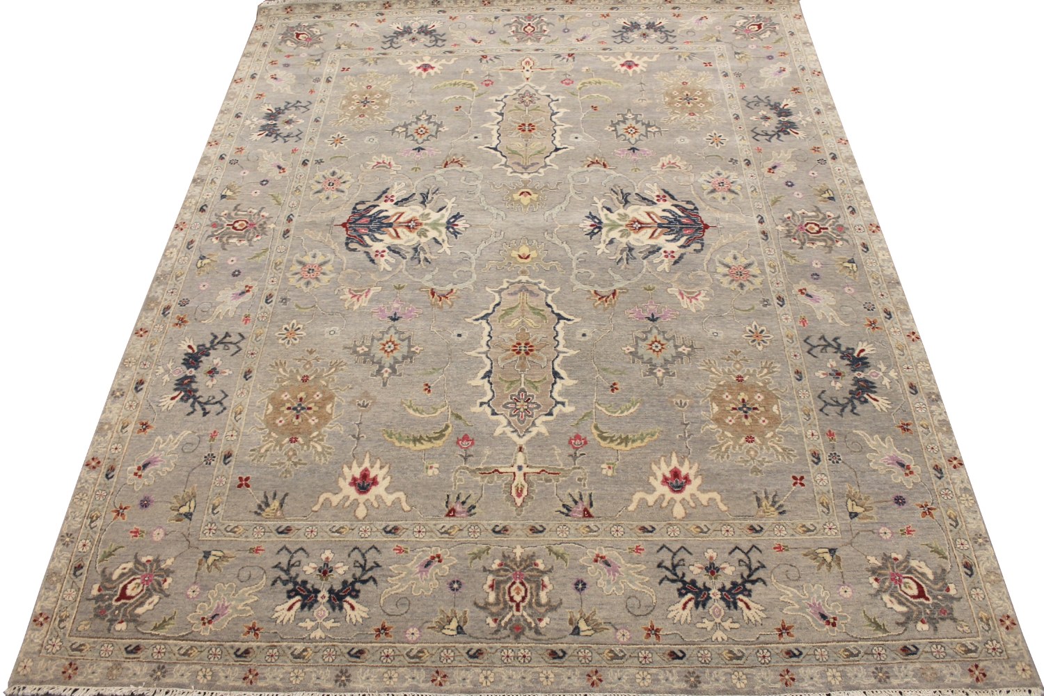 8x10 Traditional Hand Knotted Wool Area Rug - MR028569