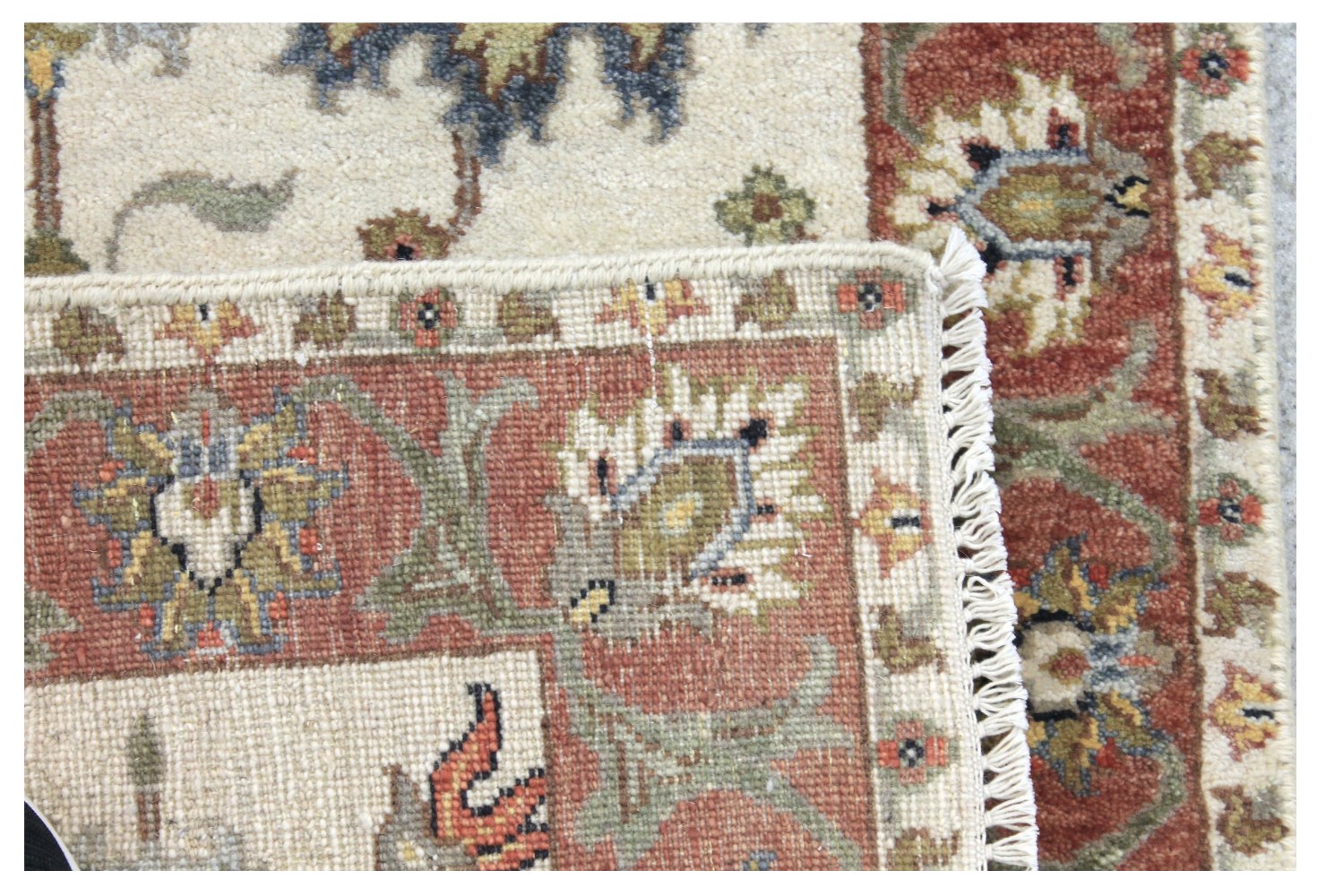 12 ft. Runner Traditional Hand Knotted Wool Area Rug - MR028574