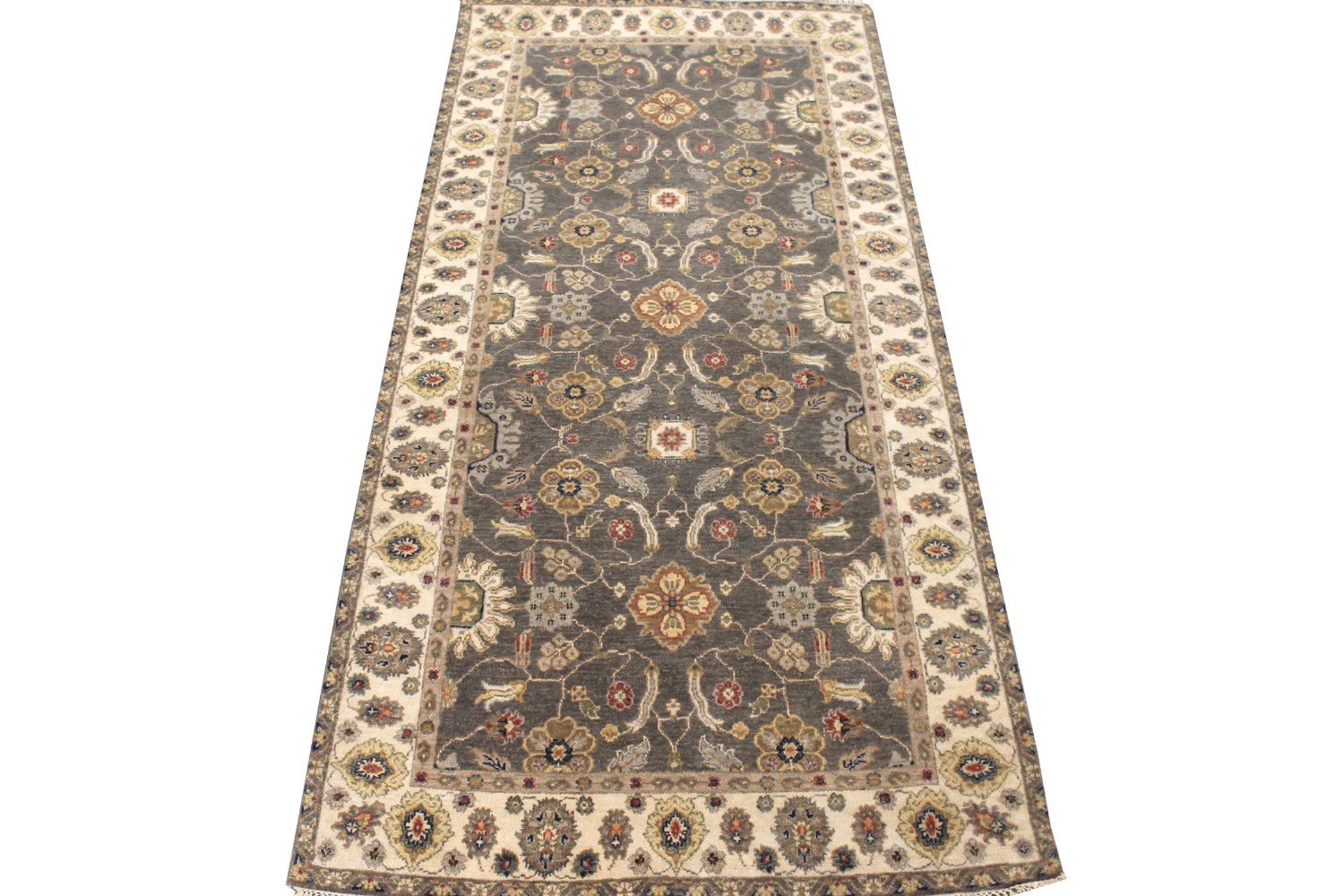 Wide Runner Traditional Hand Knotted Wool Area Rug - MR028581