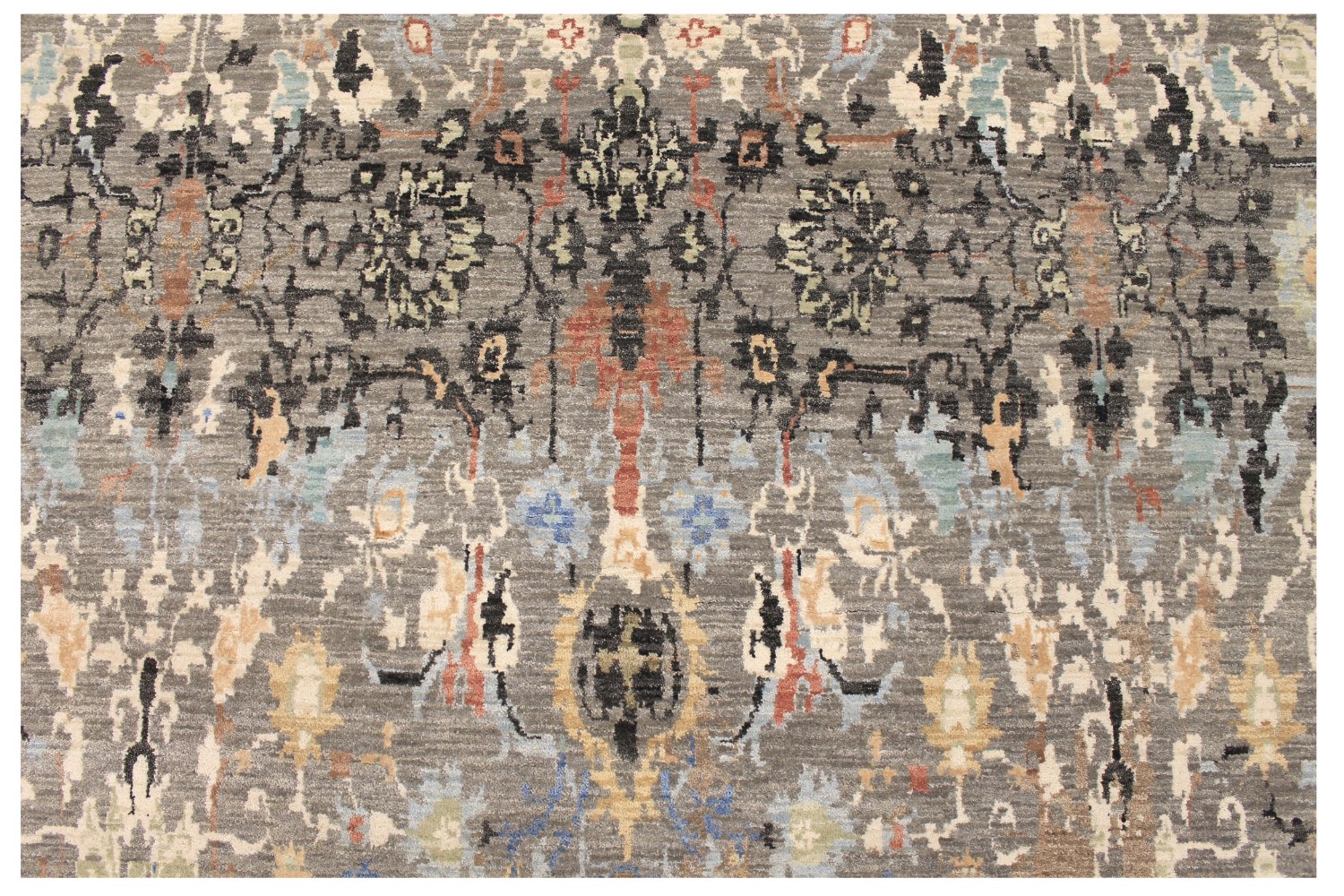 9x12 Transitional Hand Knotted Wool Area Rug - MR028590