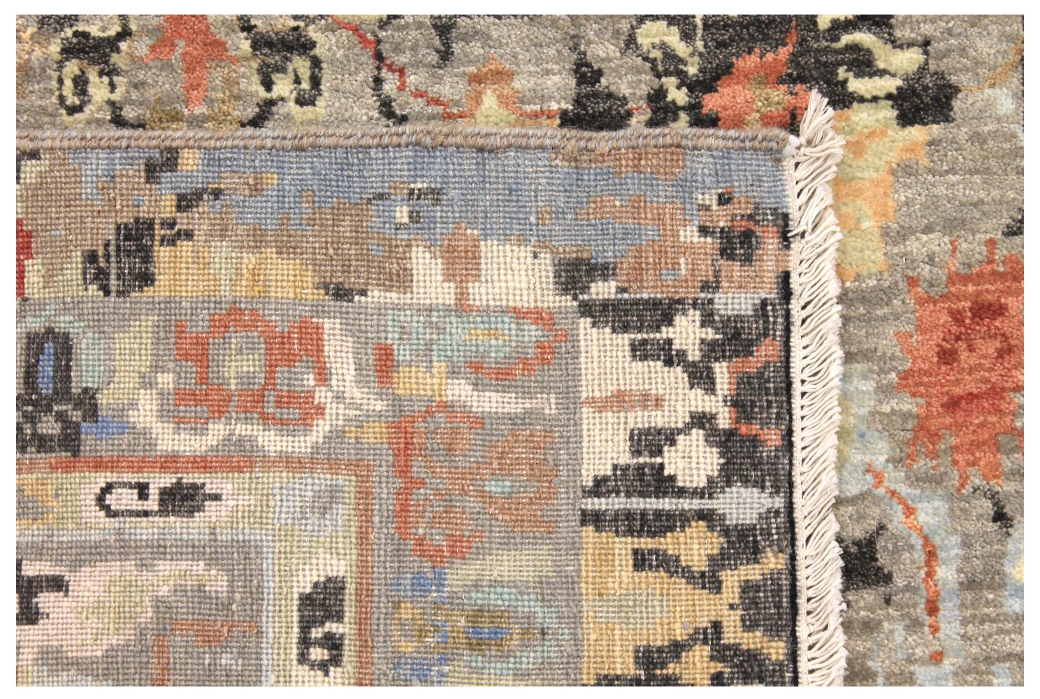 9x12 Transitional Hand Knotted Wool Area Rug - MR028590