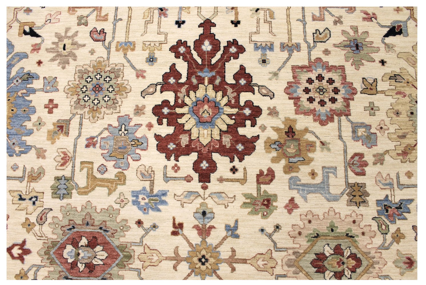 10x14 Traditional Hand Knotted Wool Area Rug - MR028591