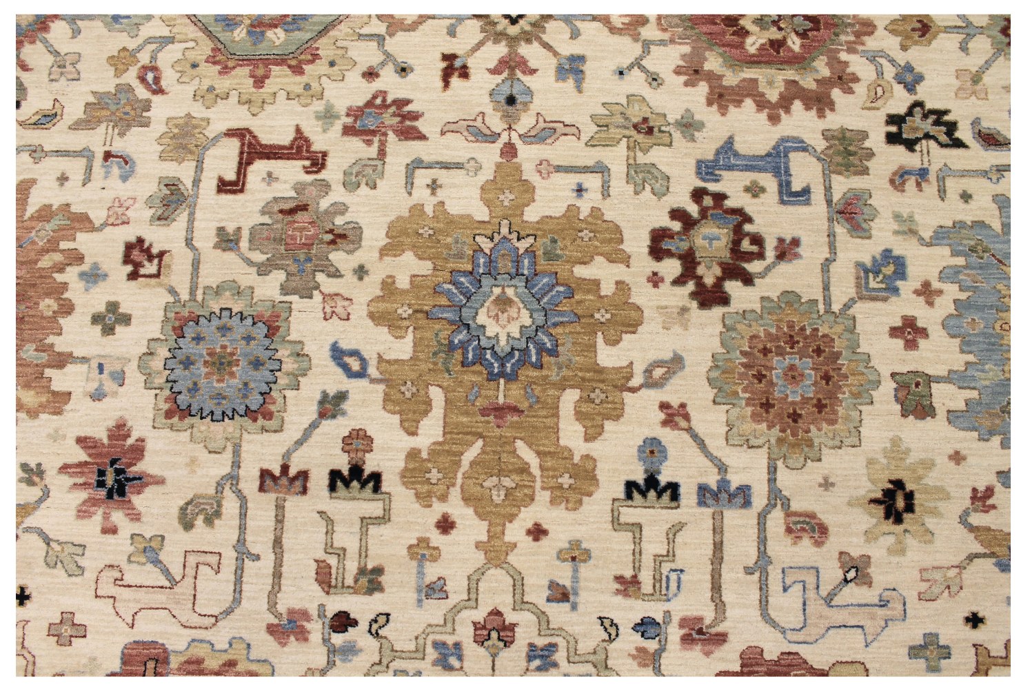 10x14 Traditional Hand Knotted Wool Area Rug - MR028591