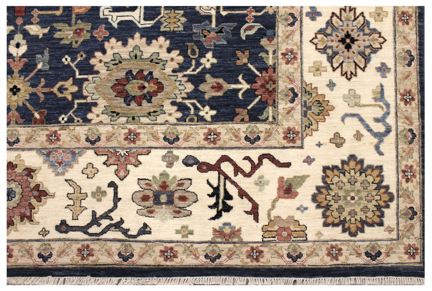 9x12 Traditional Hand Knotted Wool Area Rug - MR028593