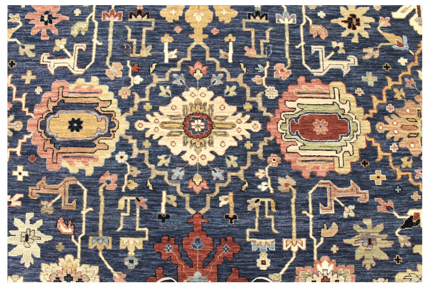 9x12 Traditional Hand Knotted Wool Area Rug - MR028593